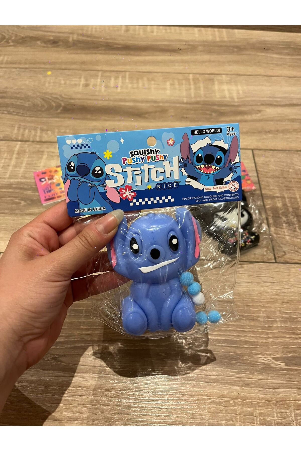 Umut Stitch squishy oyuncak taba sukuşi kapibara Sıkma Oyuncağı, Uzayan Stres Topu