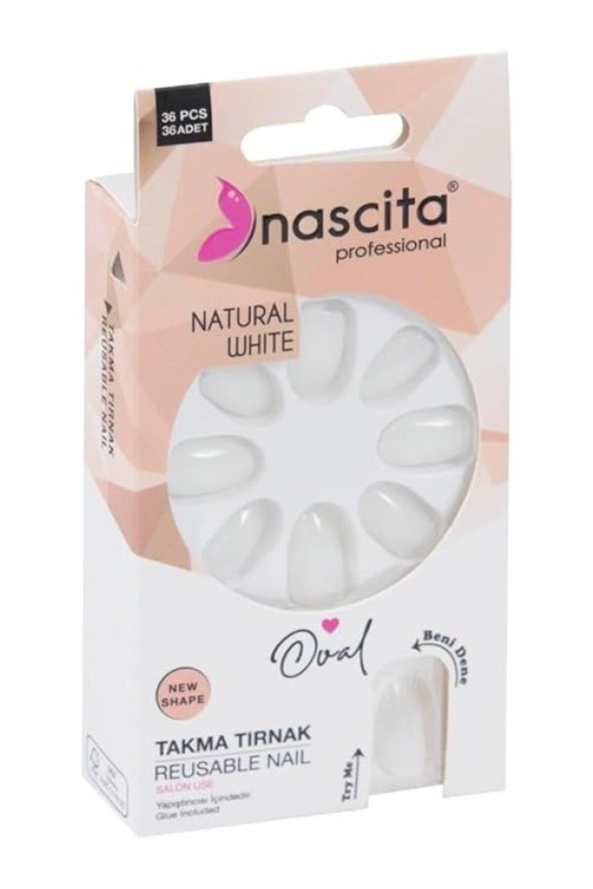 ShopZum 36&Apos;Lı Oval Takma Trnak - 141