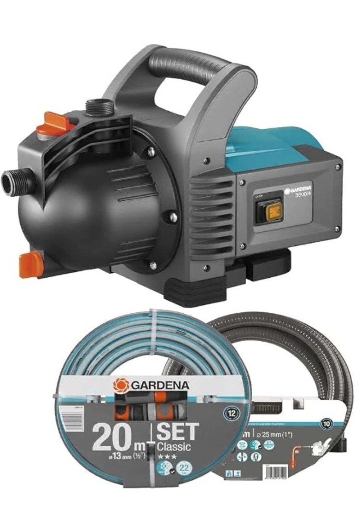 ShopZum Gardena 01719-20.000.00 Classic Bahçe Pompası Seti 3500/4
