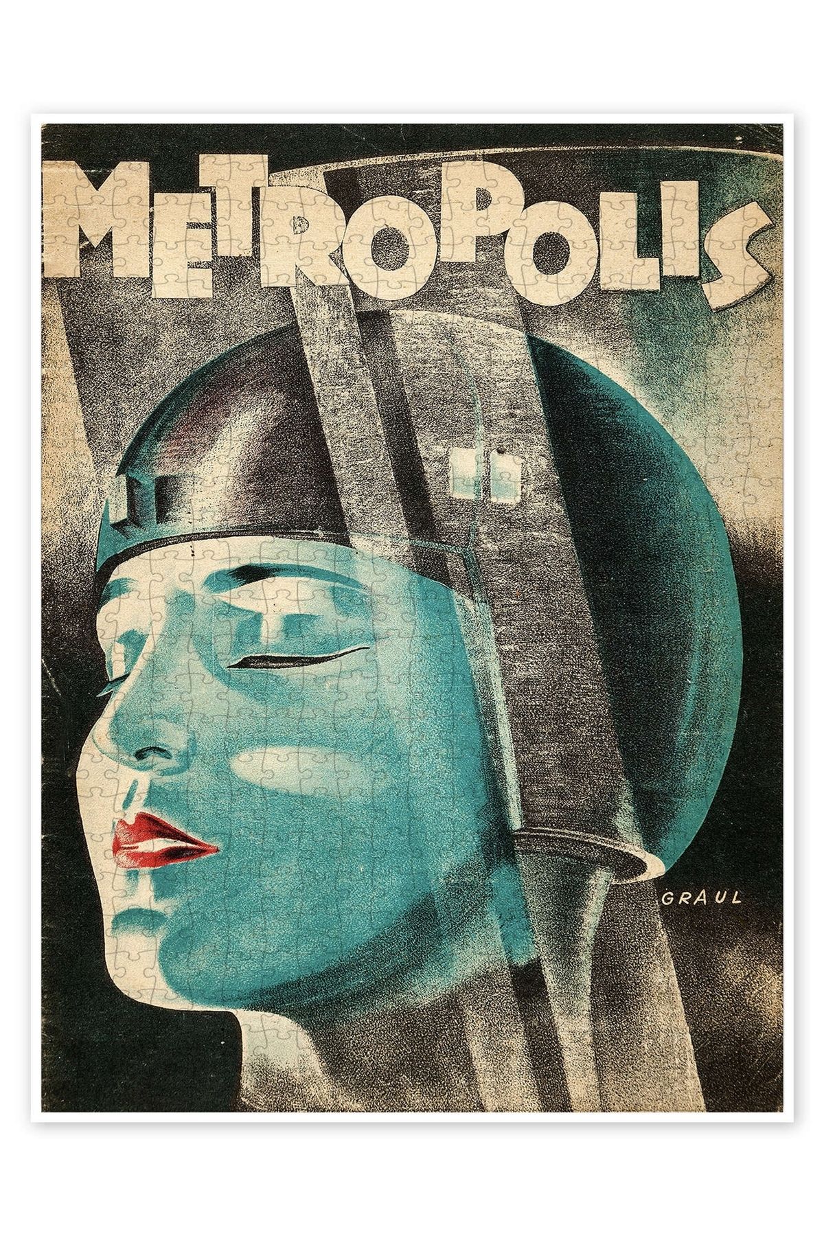 Jeronkarji Metropolis II 500 Parça Puzzle Yapboz Klasik Film Temalı