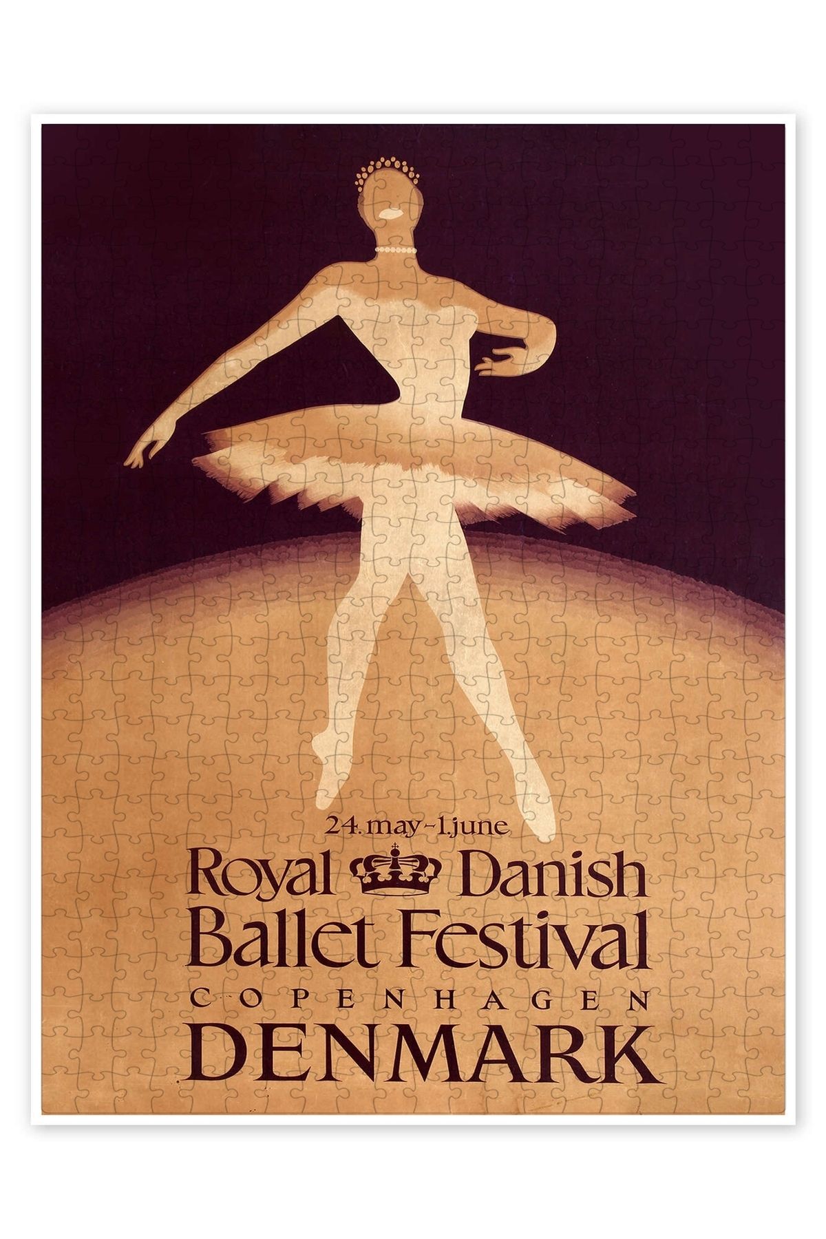 Jeronkarji Royal Danish Bale Festivali 500 Parça Puzzle Yapboz Şehir Manzara Temalı Hobilik