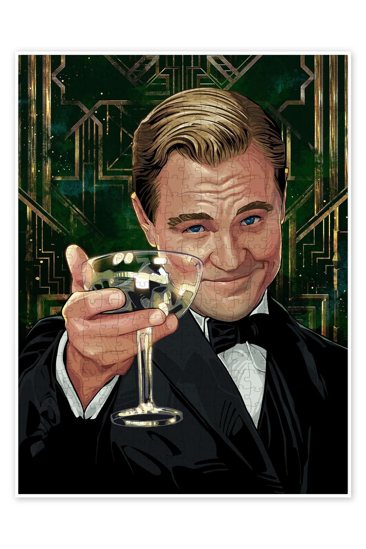 Jeronkarji Şerefe! - Muhteşem Gatsby 500 Parça Puzzle Yapboz Klasik Film Temalı