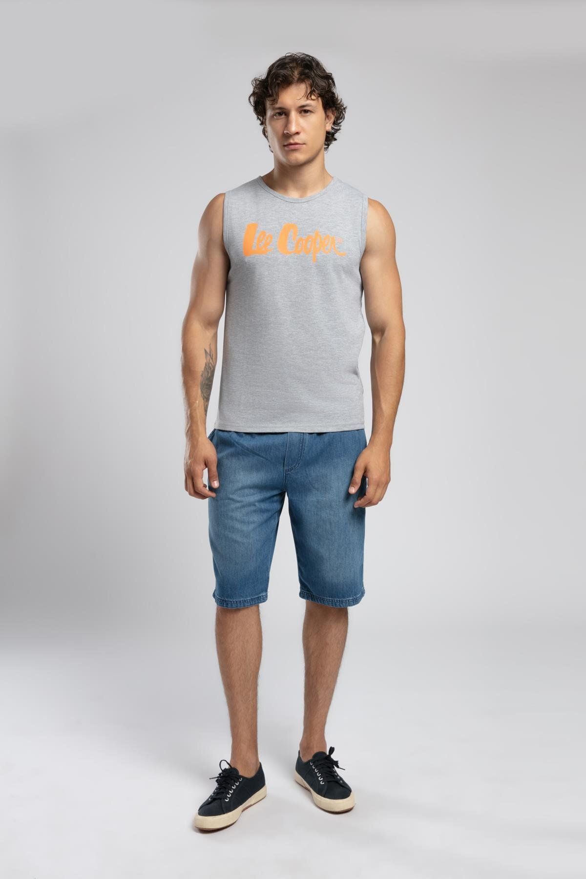 Lee Cooper Summer Erkek %100 Pamuk O Yaka Atlet