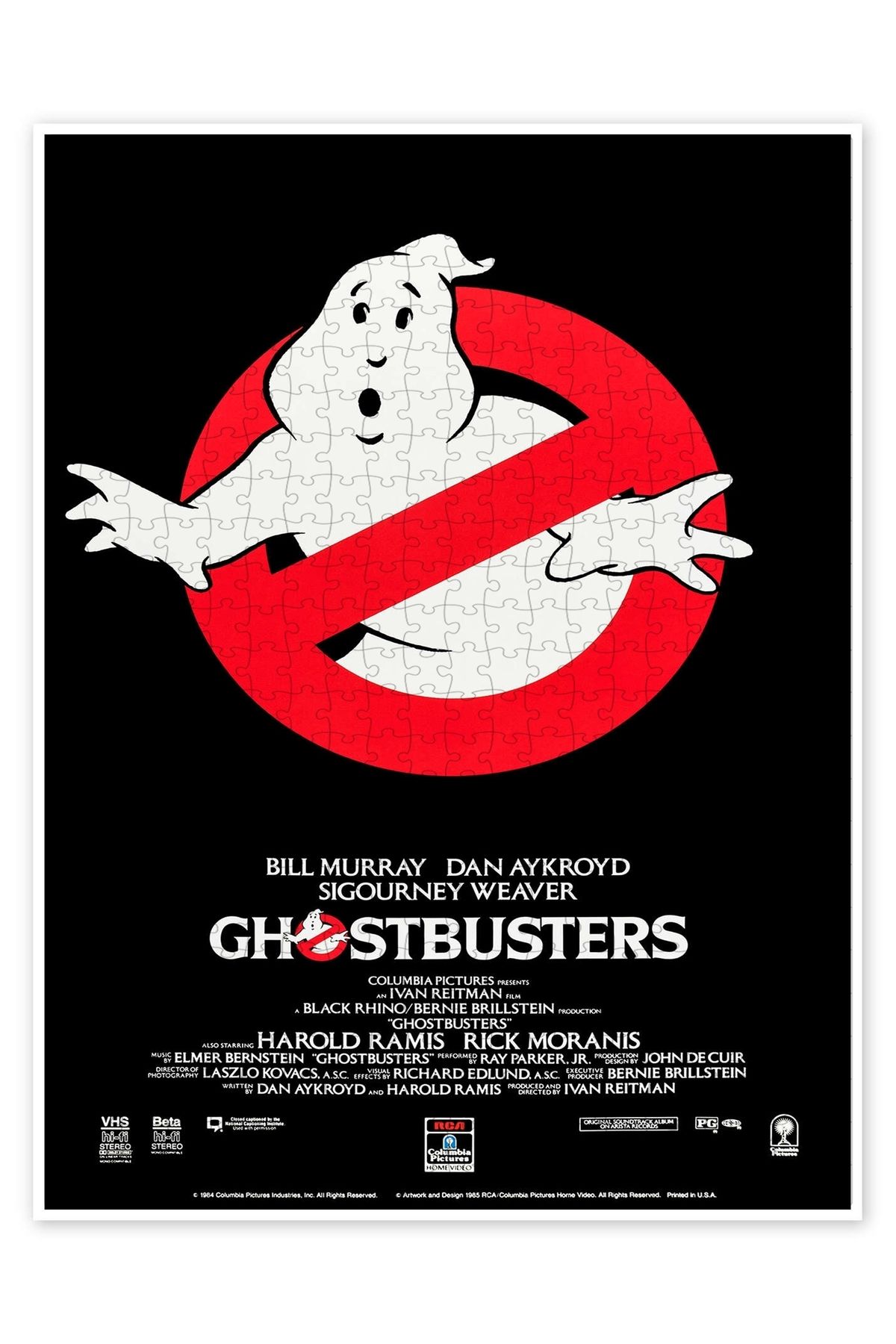 Jeronkarji Ghostbusters 500 Parça Puzzle Yapboz Klasik Film Temalı