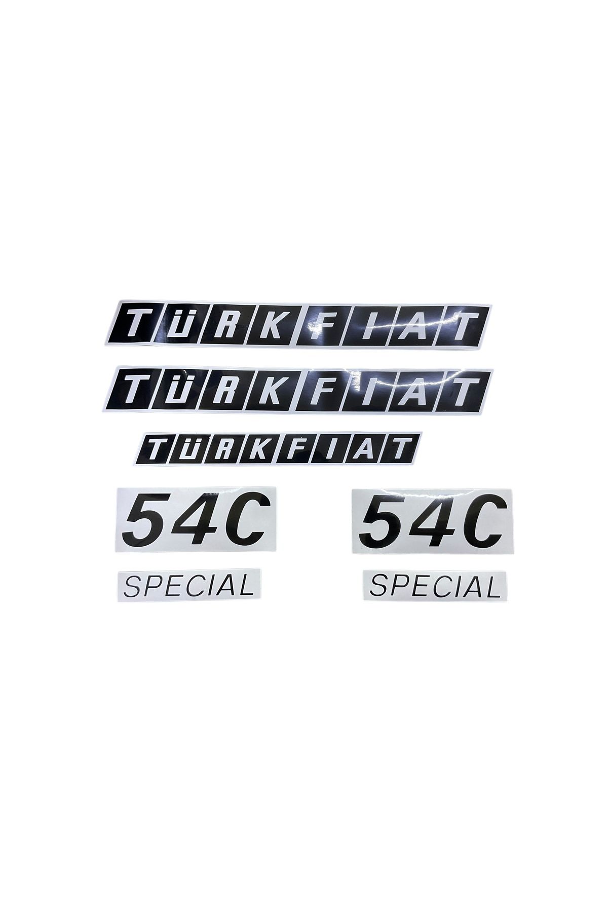 PEREN TRAKTÖR Türk Fiat 54C SPECIAL Yan Yazı Takımı