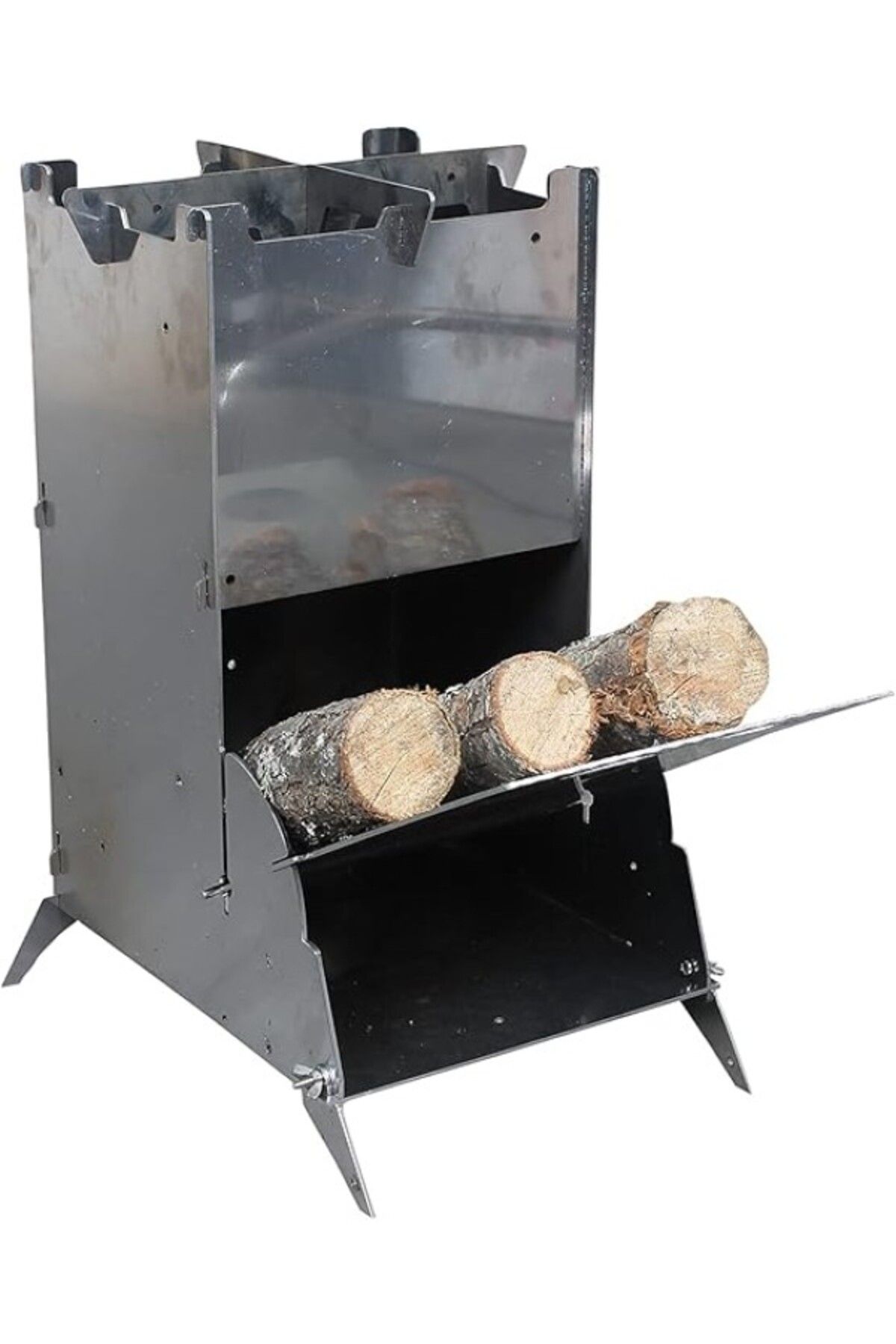ShopZum Dakrot Dış Mekan Soba Ocak Smoker Bbq