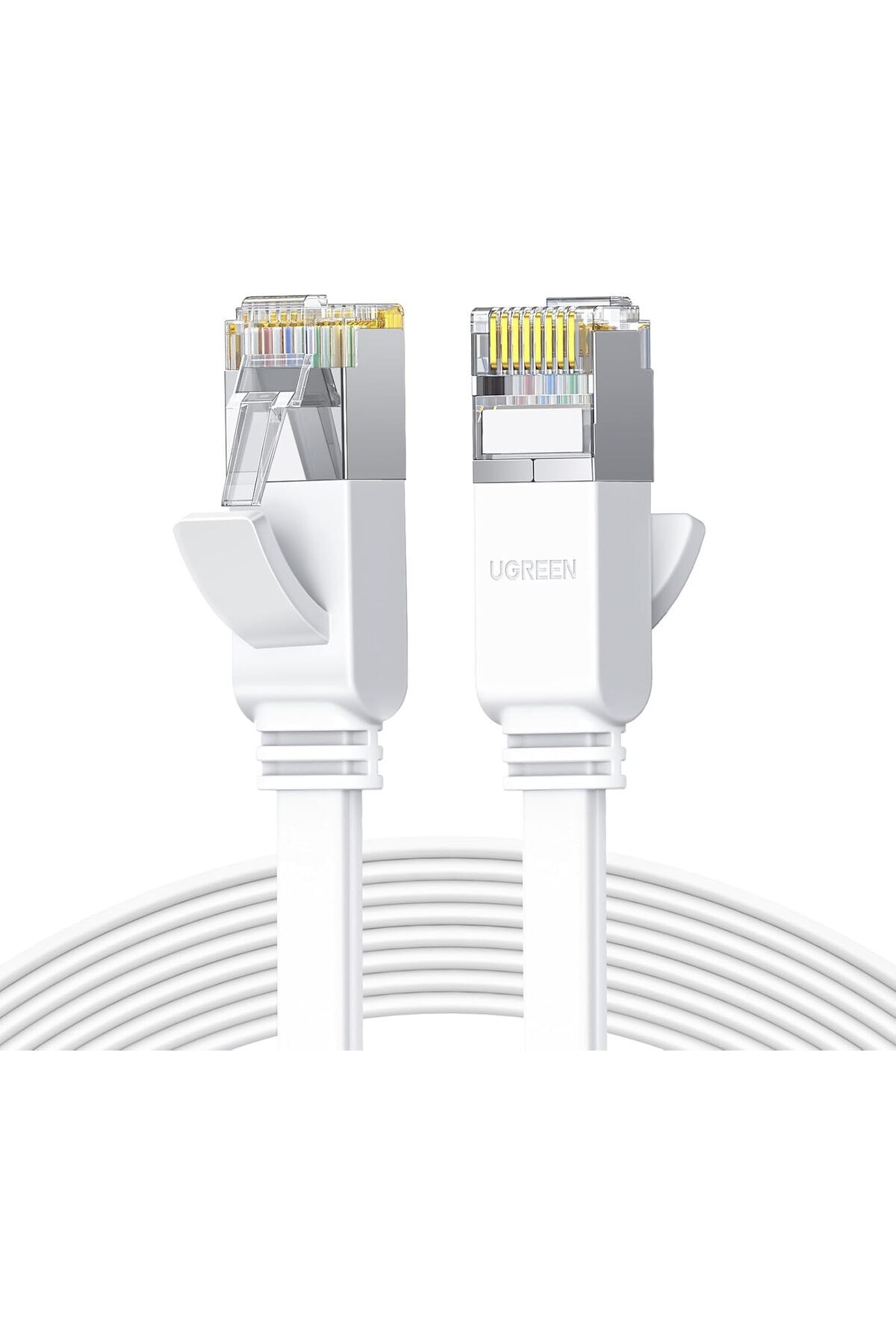 Ugreen-Ethernet Cable 5M Cat6 1000Mbps Flat Lan Internet Network Cable High-Speed Shielded Cord RJ45 1