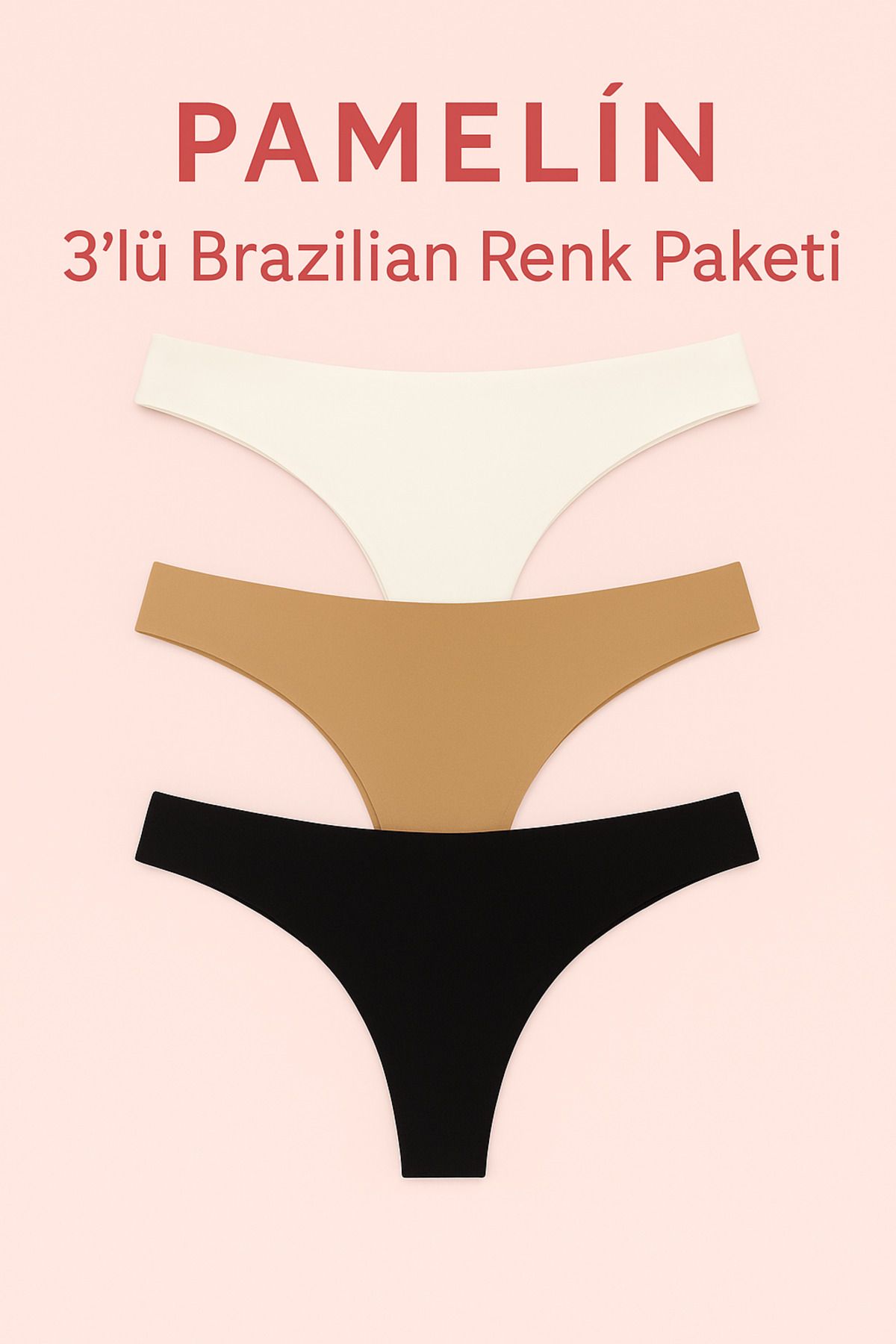 pamelin 3'lü Brazilian Renk Paketi