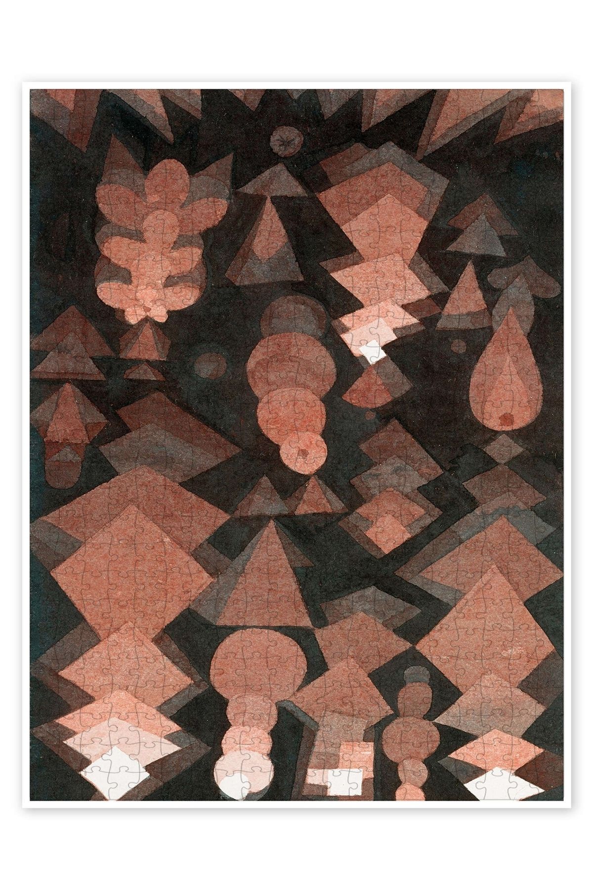 Jeronkarji Askılı Meyve 500 Parça Puzzle Yapboz Bohem Soyut Sanat Temalı