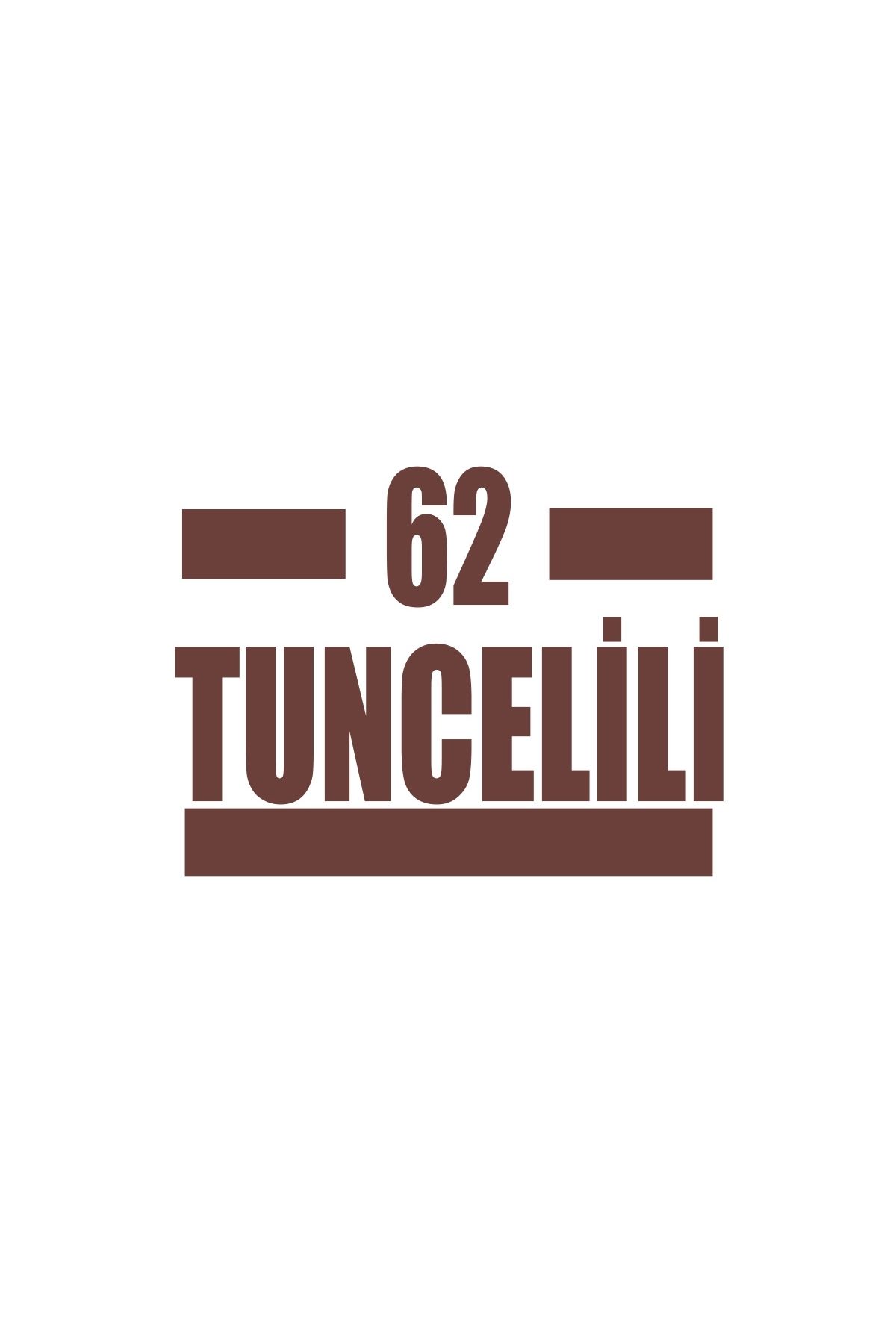 Reysa Tasarım 62 Tuncelili Araba Sticker 17x17 Cm Kahverengi