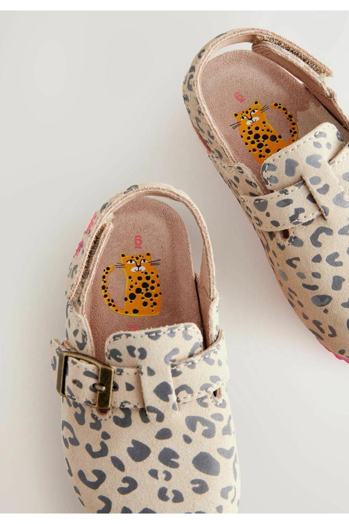 Next Baby-Animal Patterned Cork Sole Slippers / Sandals 4