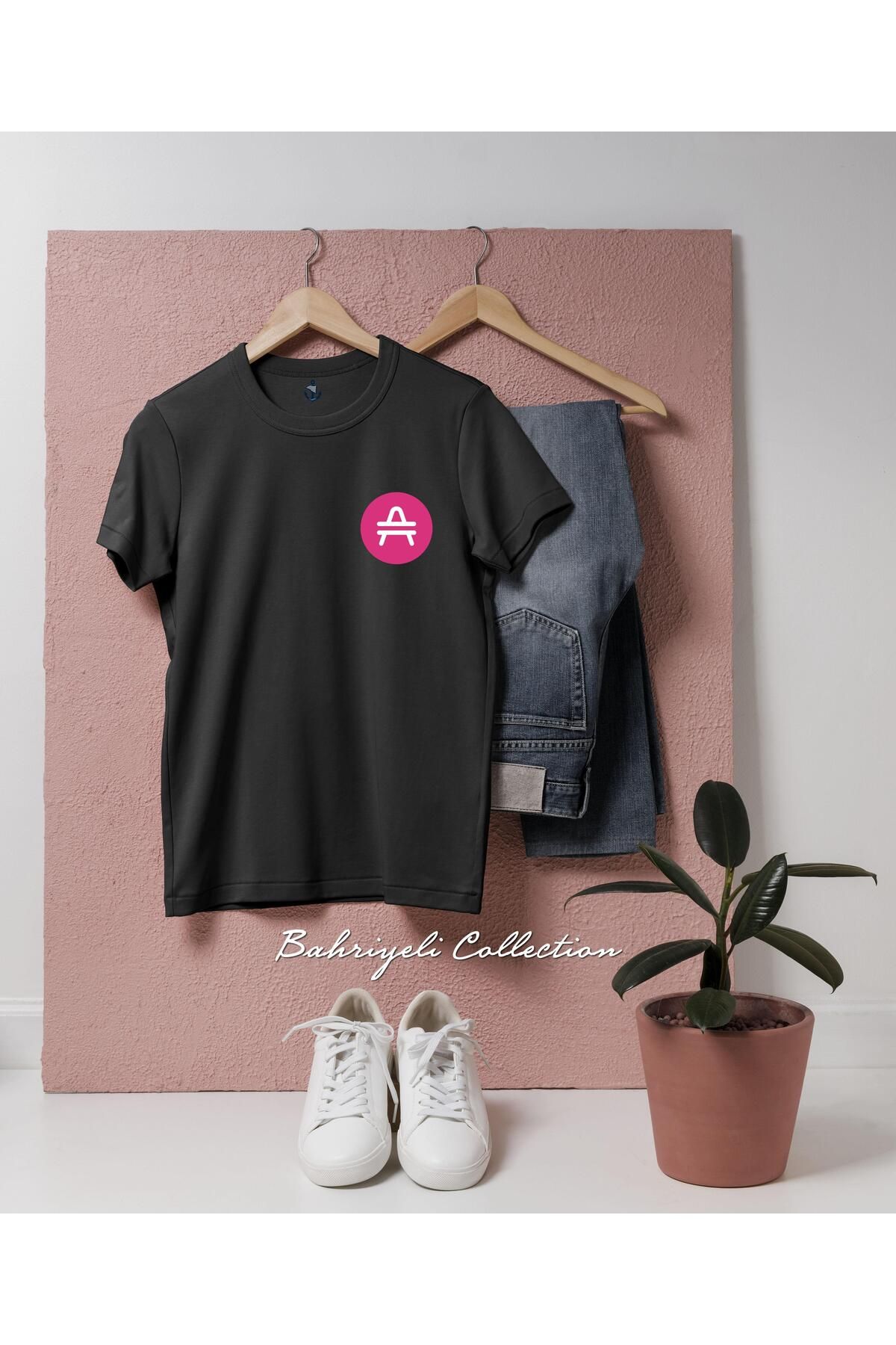 bahriyeli.jpeg Oversize amp coin kripto Cep Tasarımlı Unisex T-Shirt