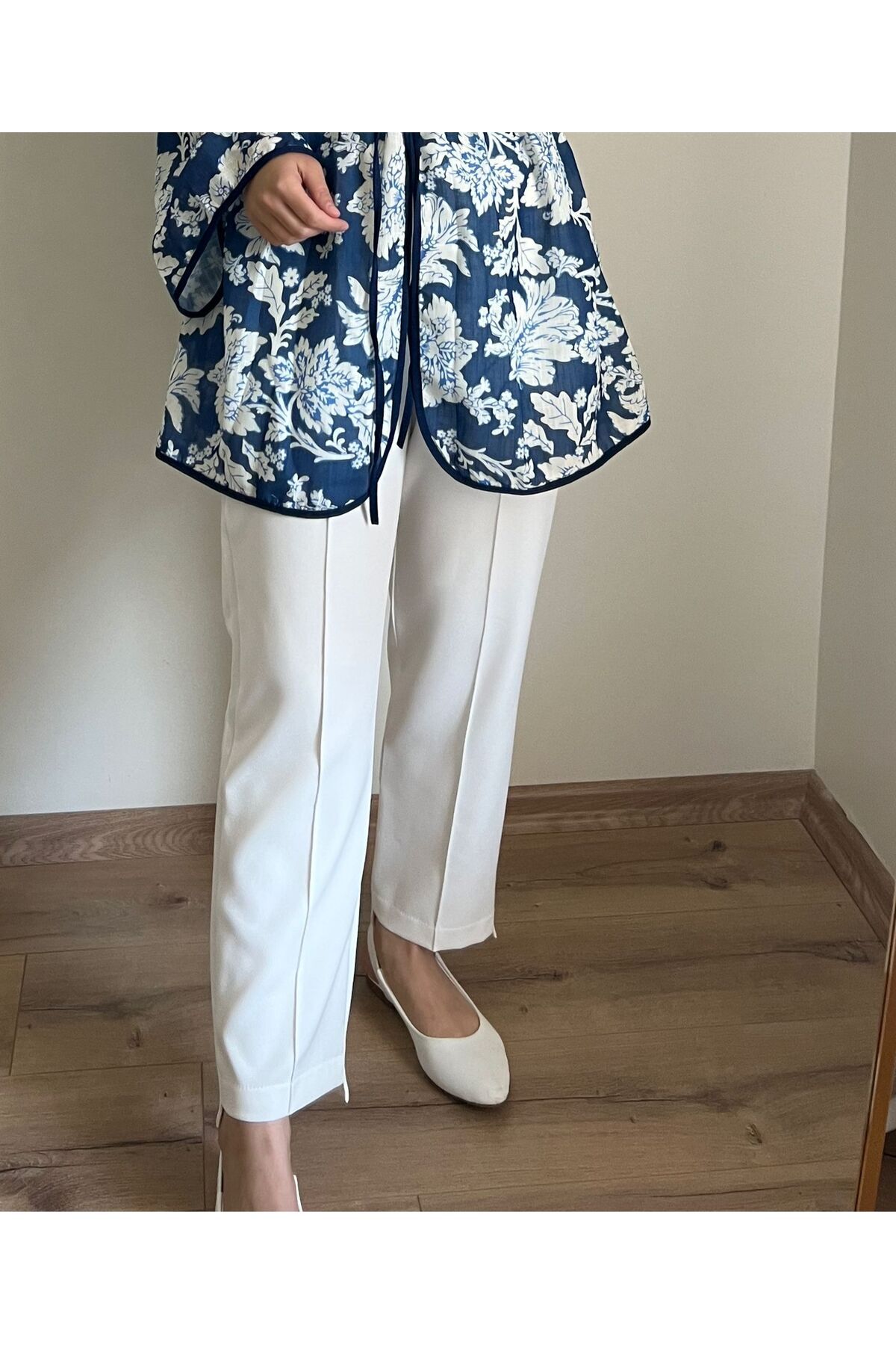 Line By Touches Çimalı Şık Pantalon