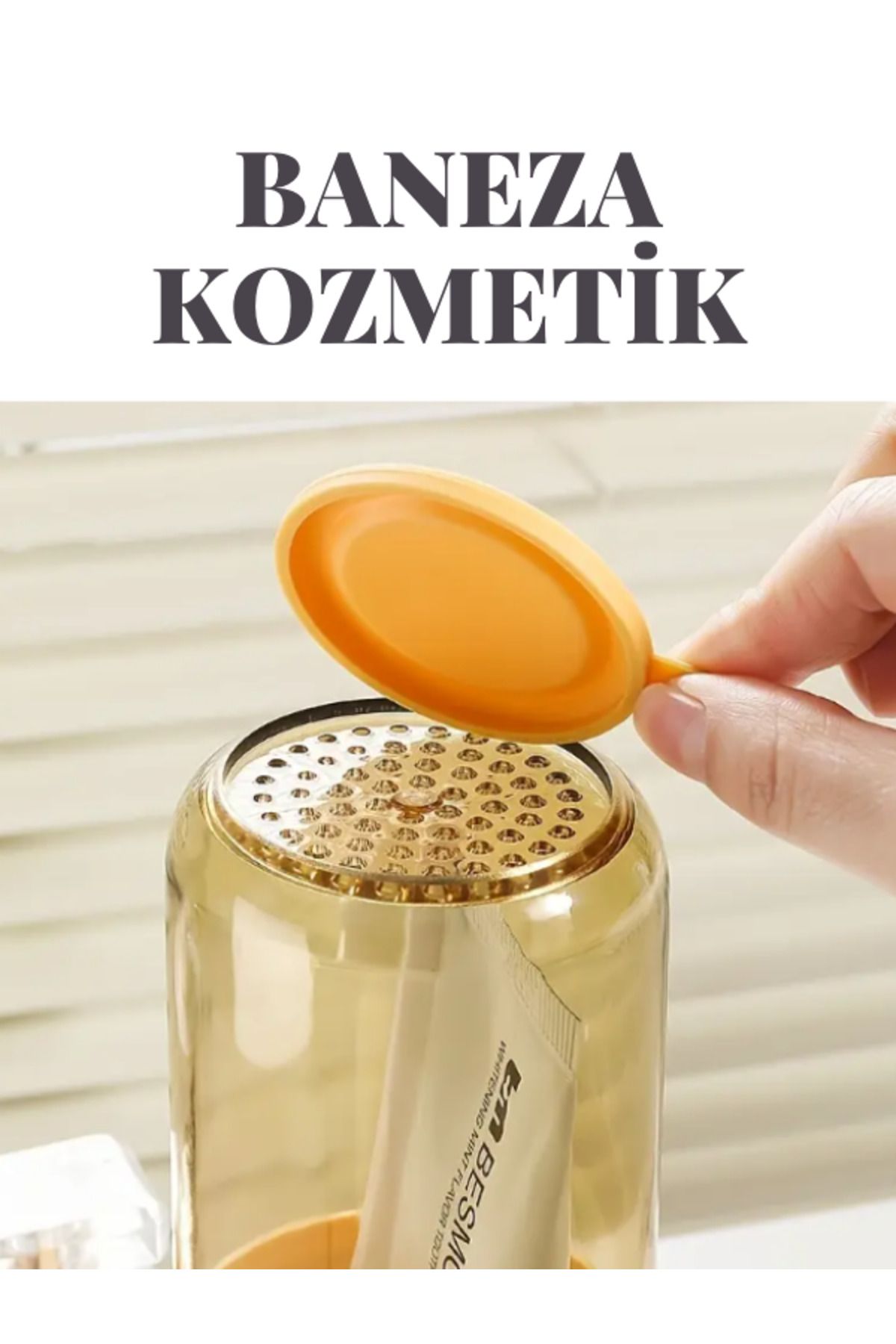 BANEZA 1 Takım Taşınabilir Sabunluk ve Diş Fırçası