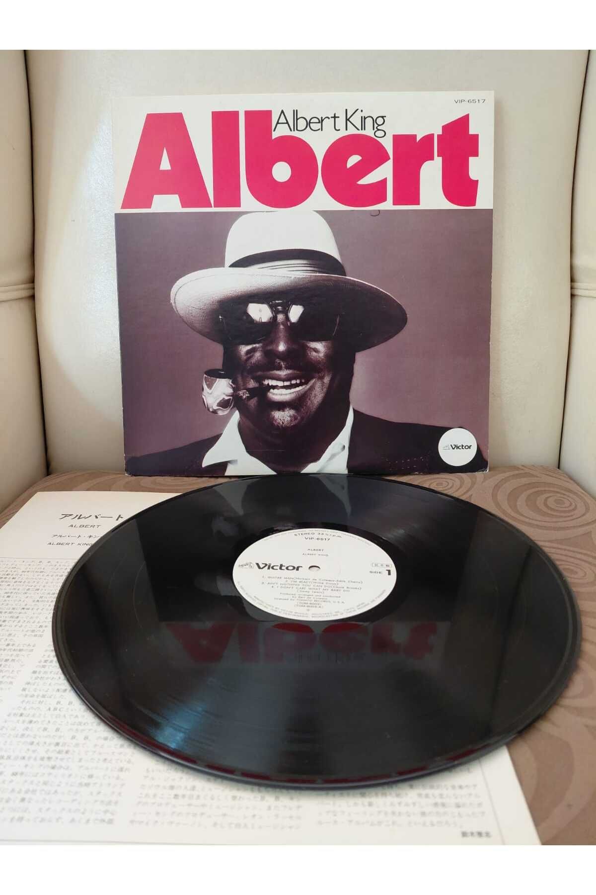 Plakperest ALBERT KING - Albert - 1978 Japonya Basım LP Plak Albüm -2.el