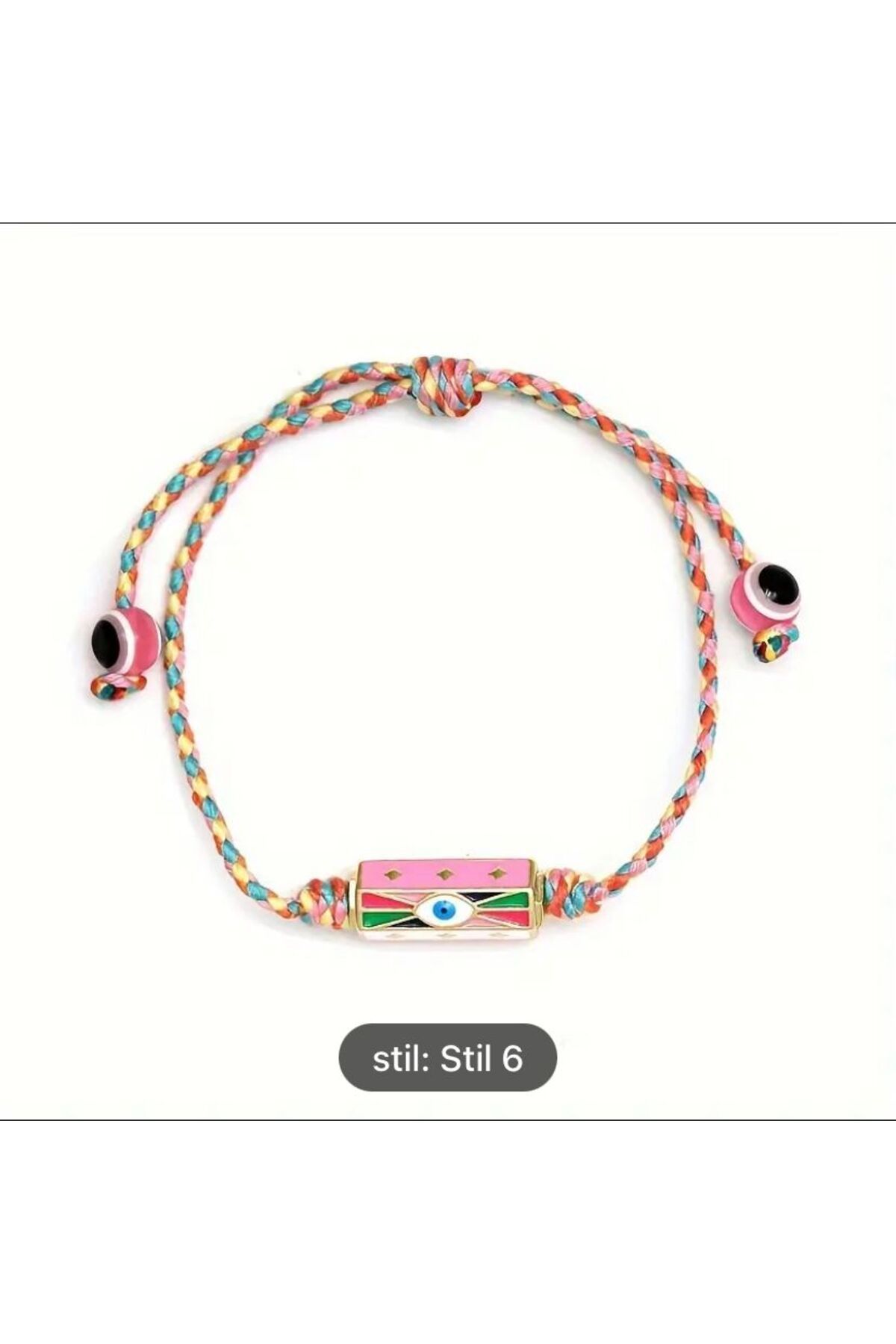 COUSİNS SHOP RENKLİ İPLİ ŞANS BİLEKLİĞİ SUMMER