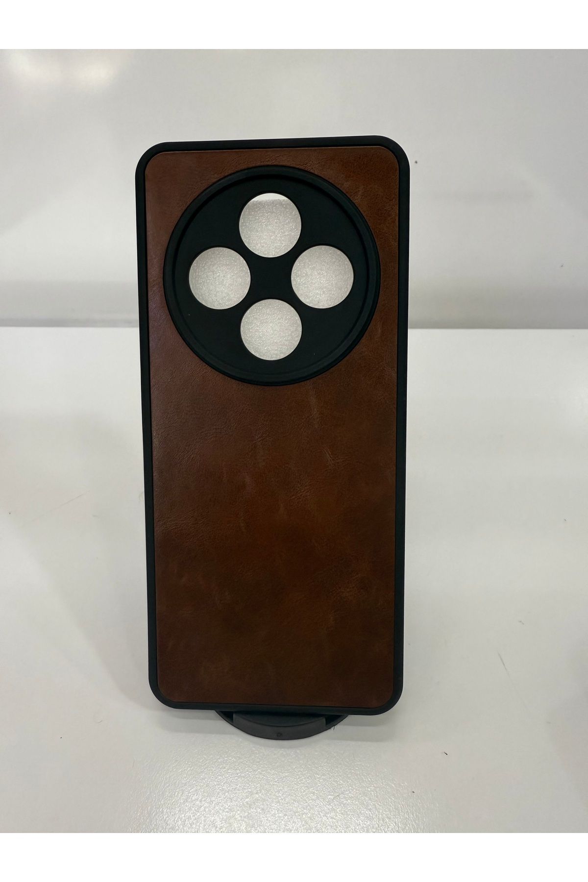 İnci Redmi 14 C deri silikonlu kamera koruyucu lu telefon kılıfı