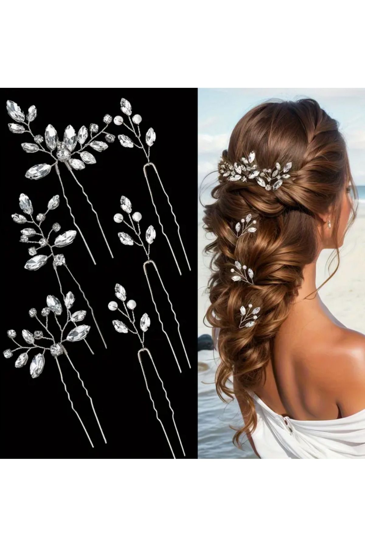 Tubi Design GELİN SAÇ TOKASI