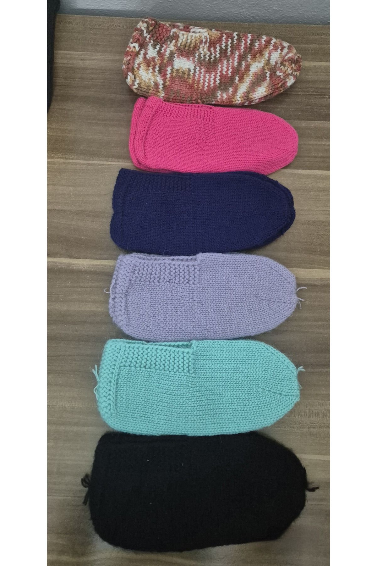Esintili yaşam El Örgüsü Çeyizlik Patik&çetik Seti