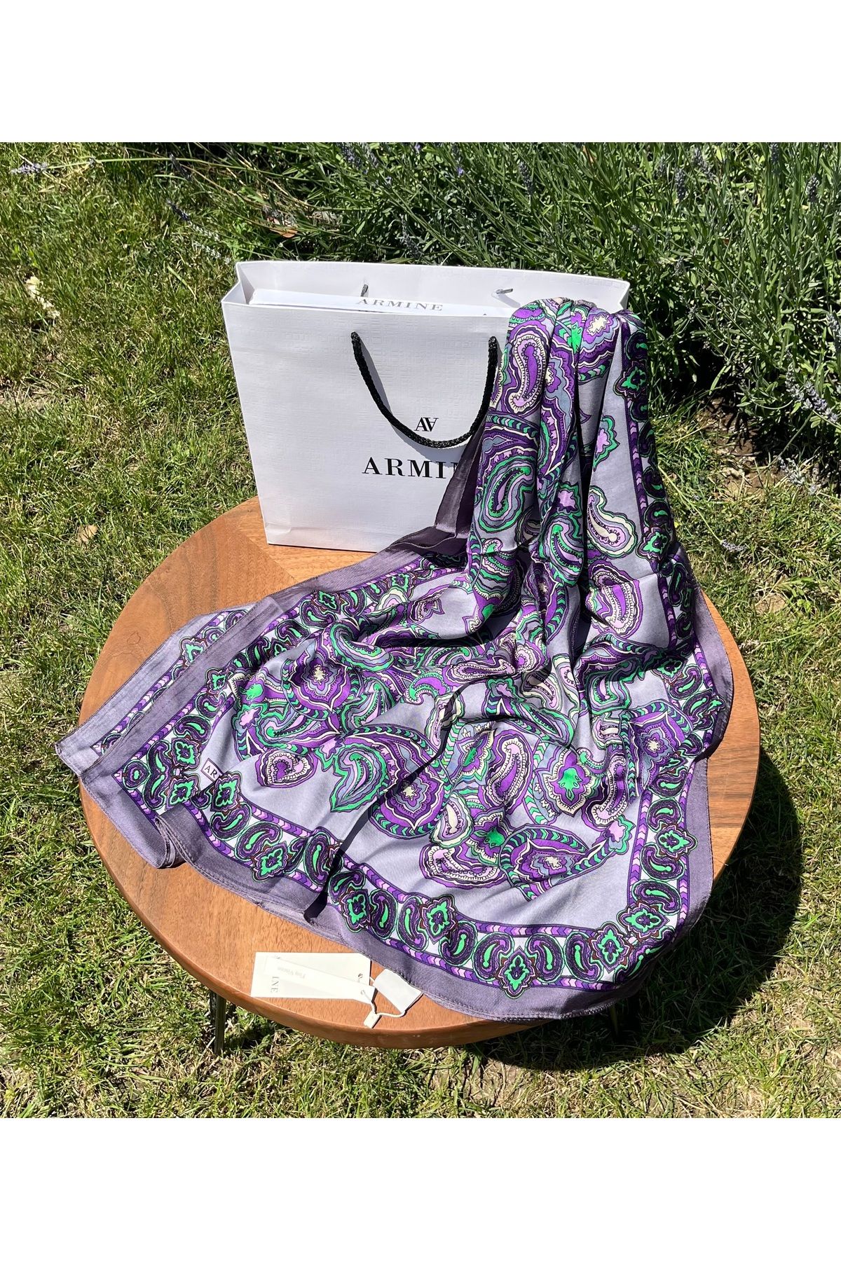Armine ARMİNE PREMIUM FLOS İPEK ŞAL