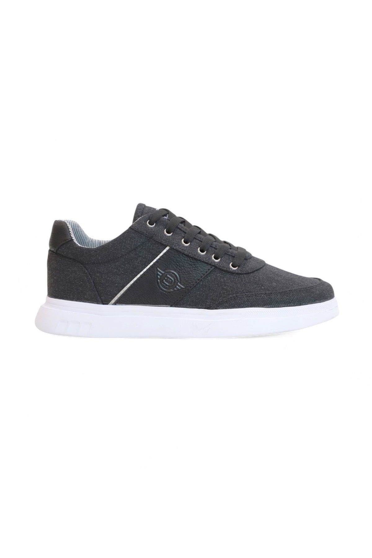 Konfores 2197-Dakırs Anatomik Tabanlı Erkek Keten Kumaşlı Sneakers Ayakkabı