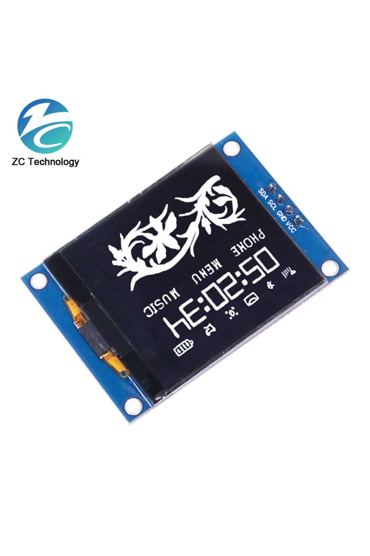 Choice-ALL NEW 1.5 Inch 128x128 OLED Shield Screen Module High quality Product For Raspberry Pi For STM3... 5