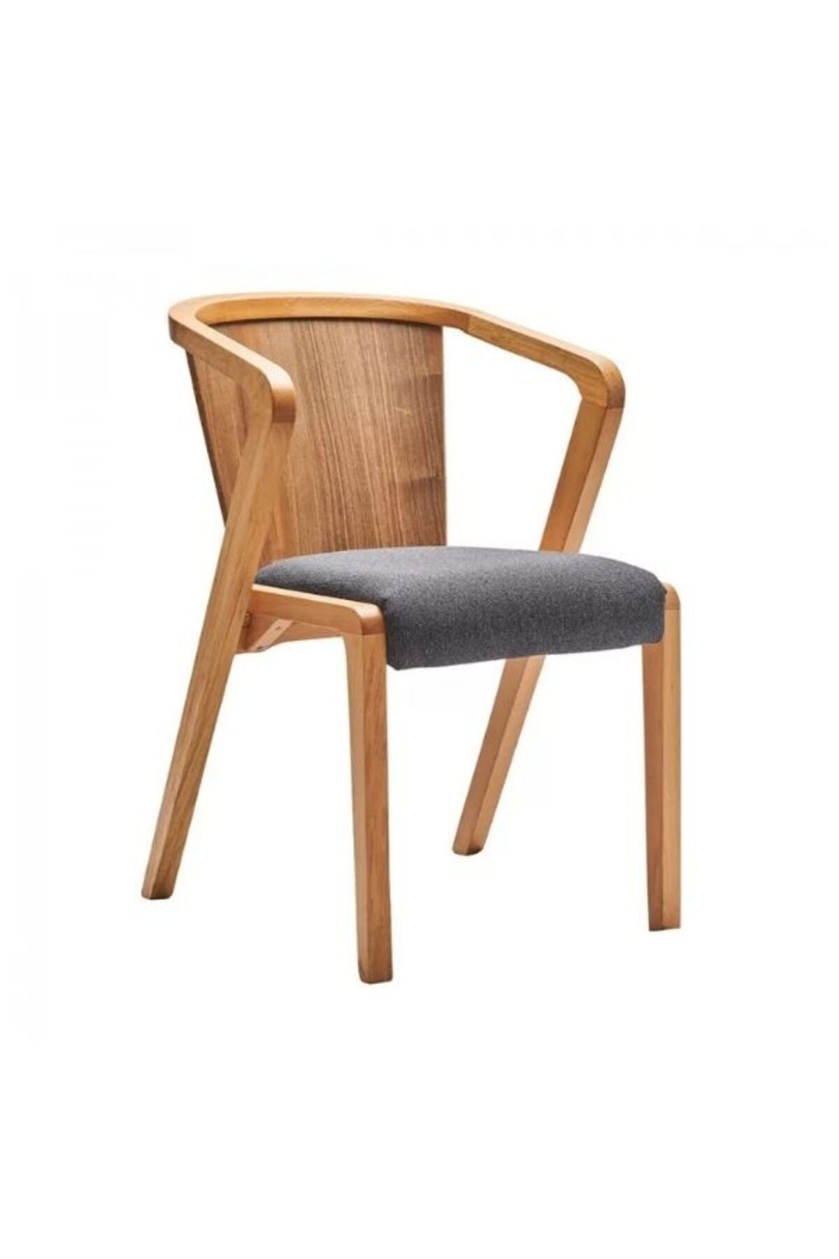 Gazzini Furniture Bianca Teddy Ahşap Sandalye