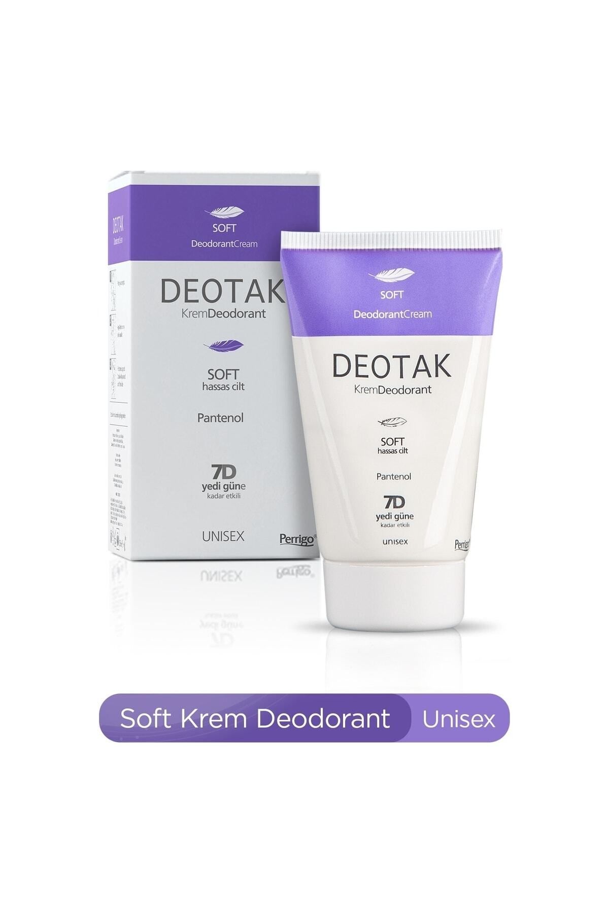 Deotak Soft Hassas Ciltler Için Krem Deodorant 35 ml 78kj45hg2f3d