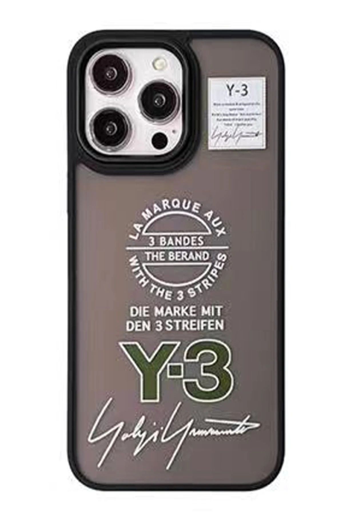 nerede bulurum Movenchy iPhone 15 Pro Max Terra Desenli Kapak - Siyah - 1