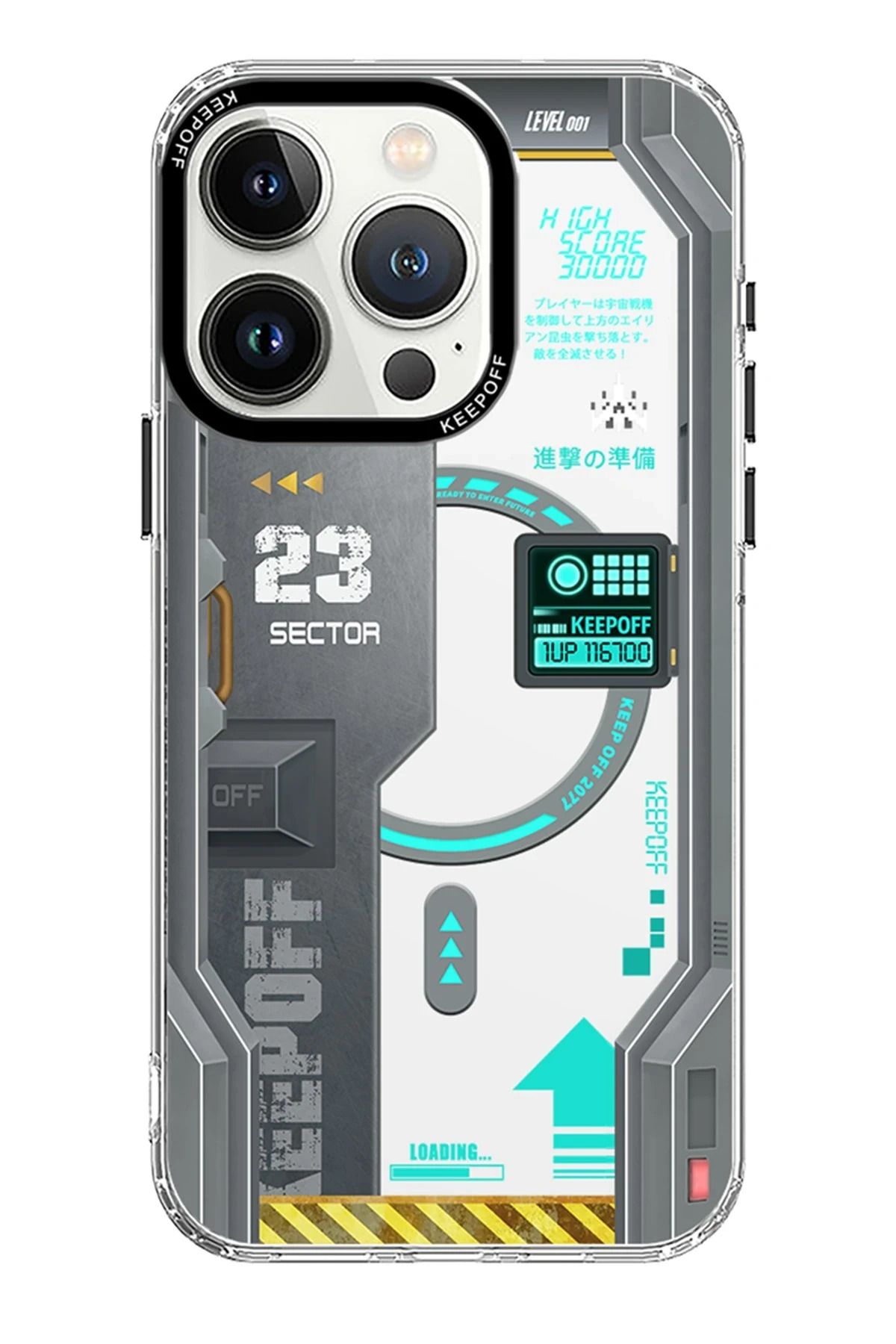 CepteToptan iPhone 15 Pro Future Armor Magsafe Kapak - Advance Attack