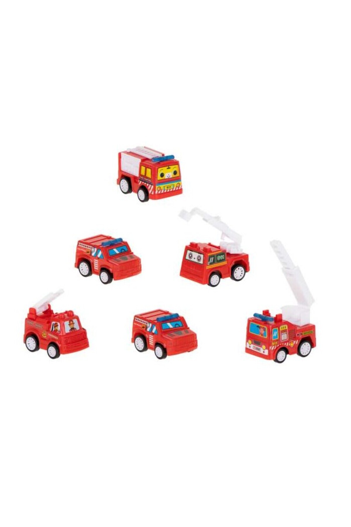 dalimag-Set 6 masinute de jucarie, 5 x 1,5 cm, multicolore, m2 1