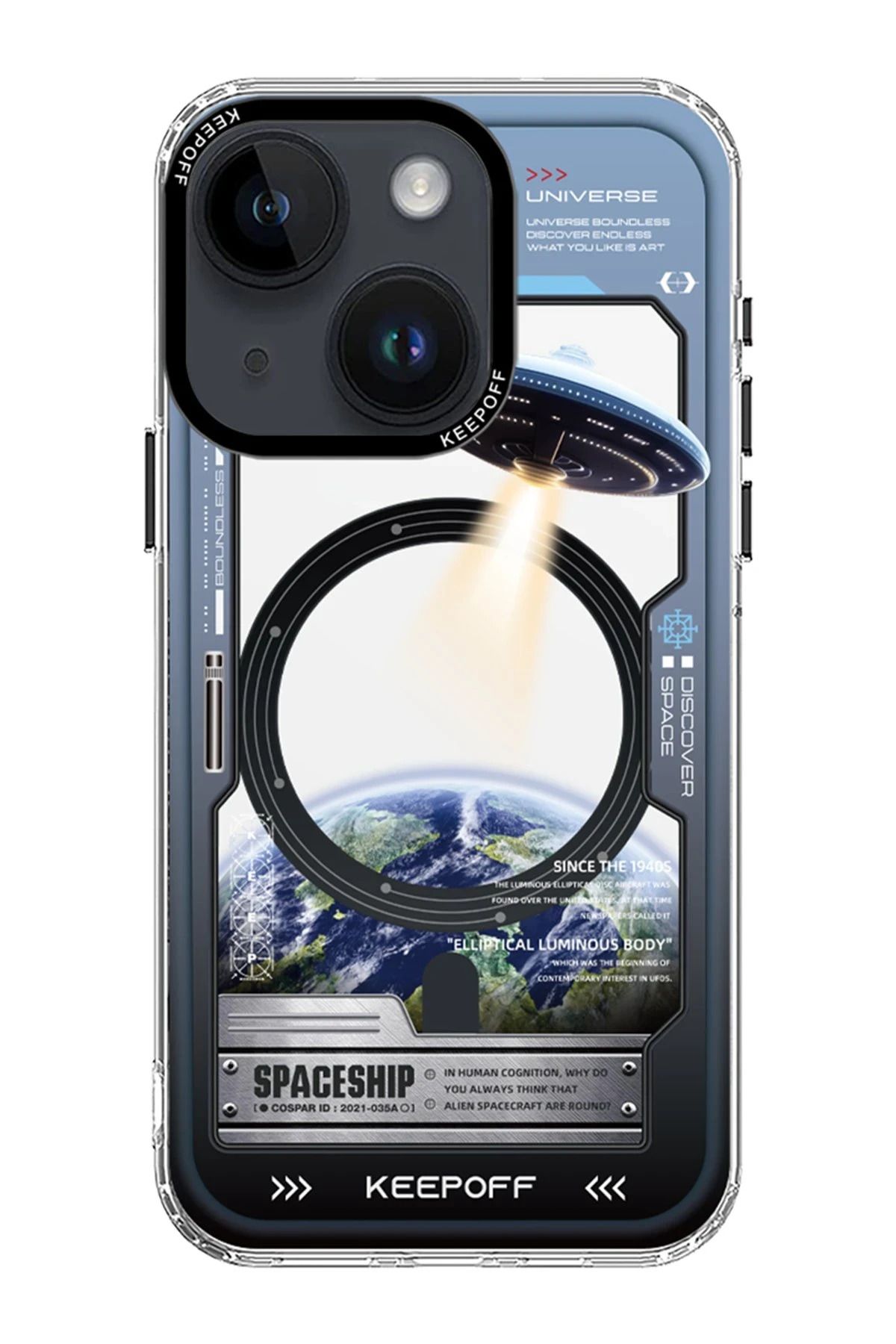 CepteToptan iPhone 15 Aerospace Magsafe Kapak - Aircraft