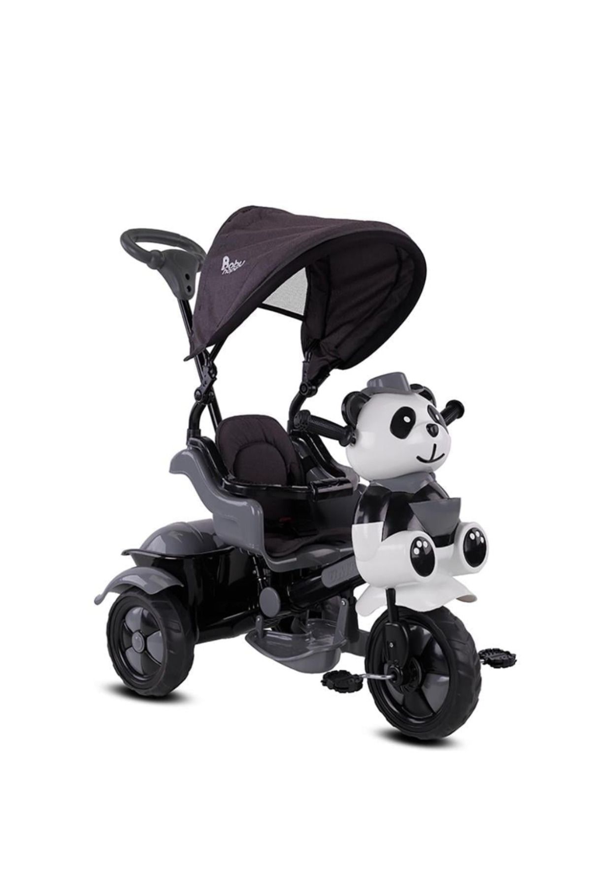 BabyHope Little Panda Kontrollü Bisiklet Gri