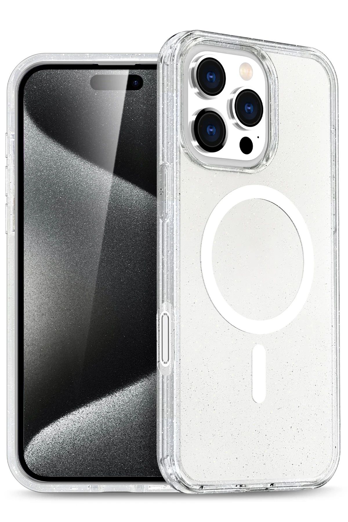 nerede bulurum Joko Apple iPhone 16 Pro Star Magsafe Kapak - Şeffaf
