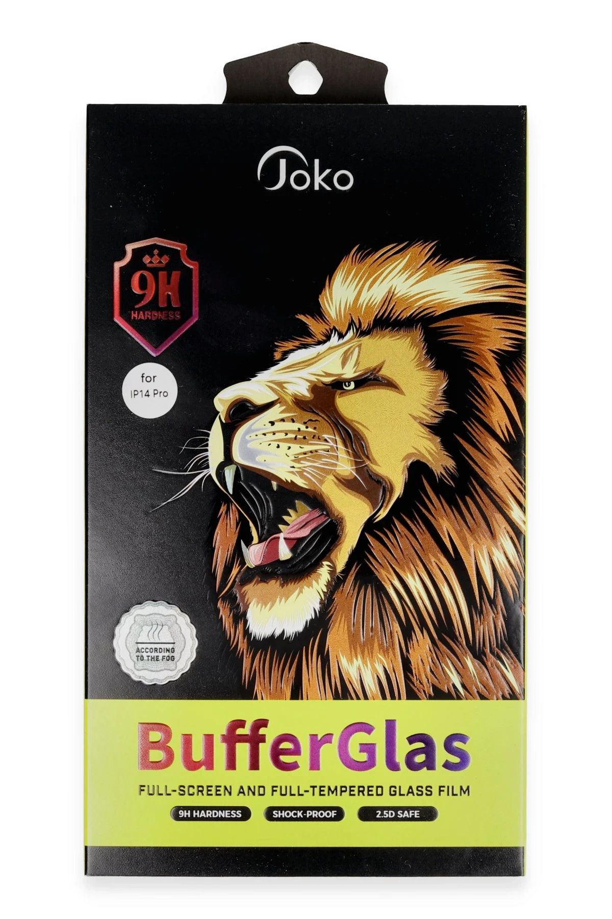 CepteToptan Joko iPhone 15 Pro Buffer Cam Ekran Koruyucu - Siyah