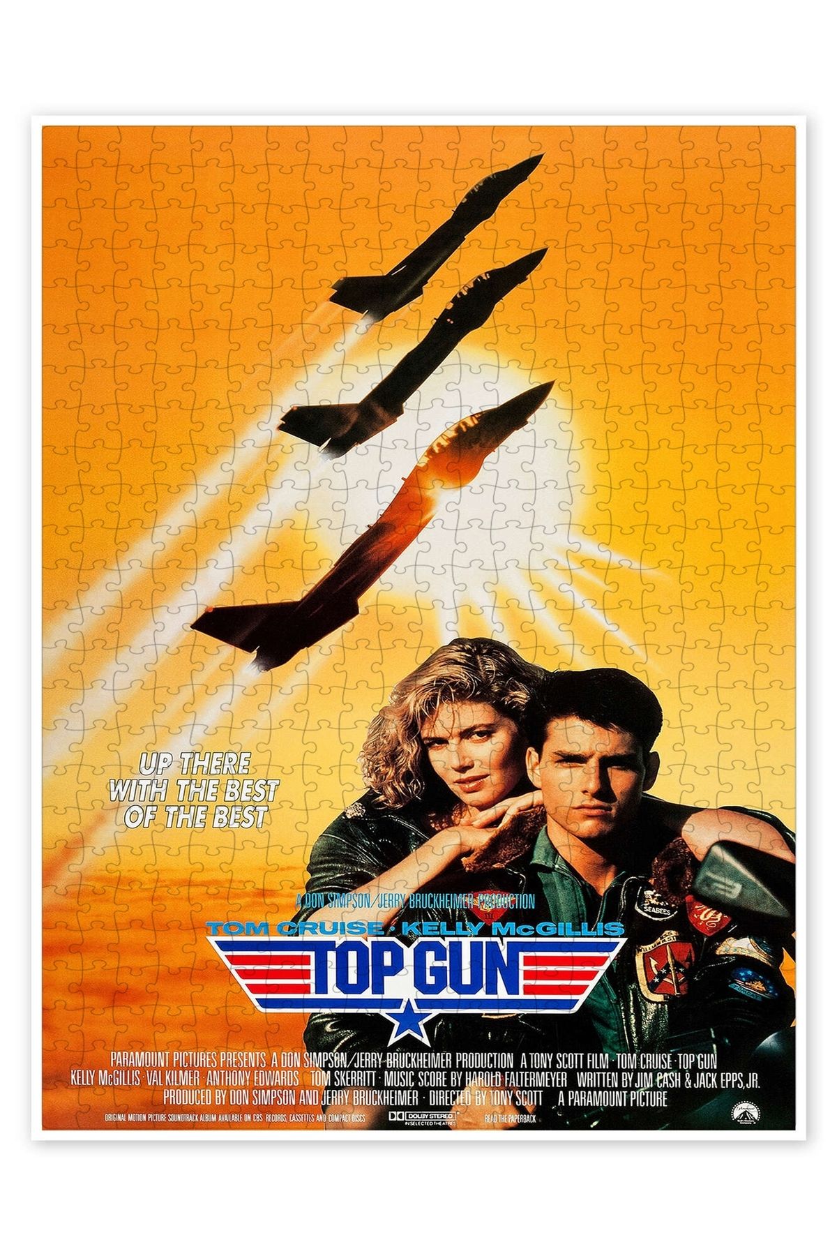 Jeronkarji Top Gun 500 Parça Puzzle Yapboz Klasik Film Temalı