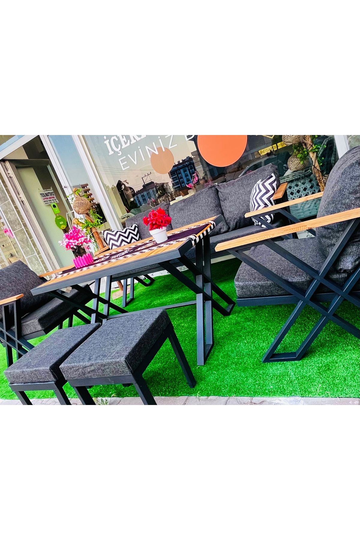 MT 7 kişilik Balkon ve Bahçe Mobilyası