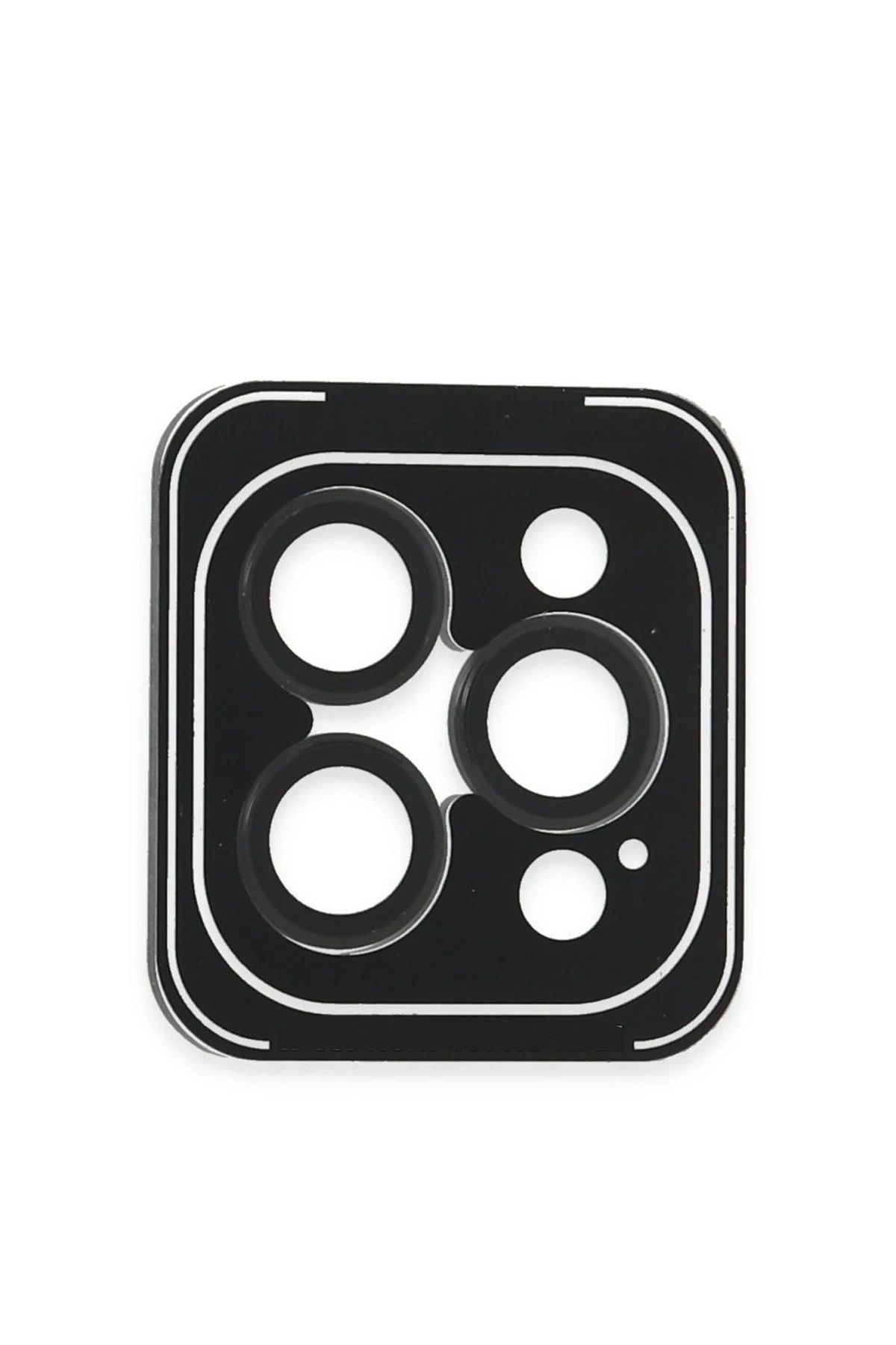 CepteToptan Joko iPhone 16 Pro Max PVD Metal Kamera Lens - Siyah