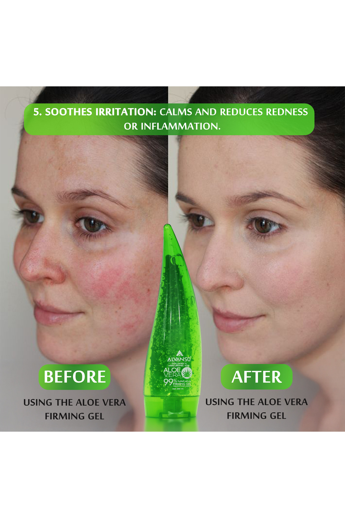 ALVANSO-Body firming and toning gel - helps improve skin elasticity - suitable for all skin types 4