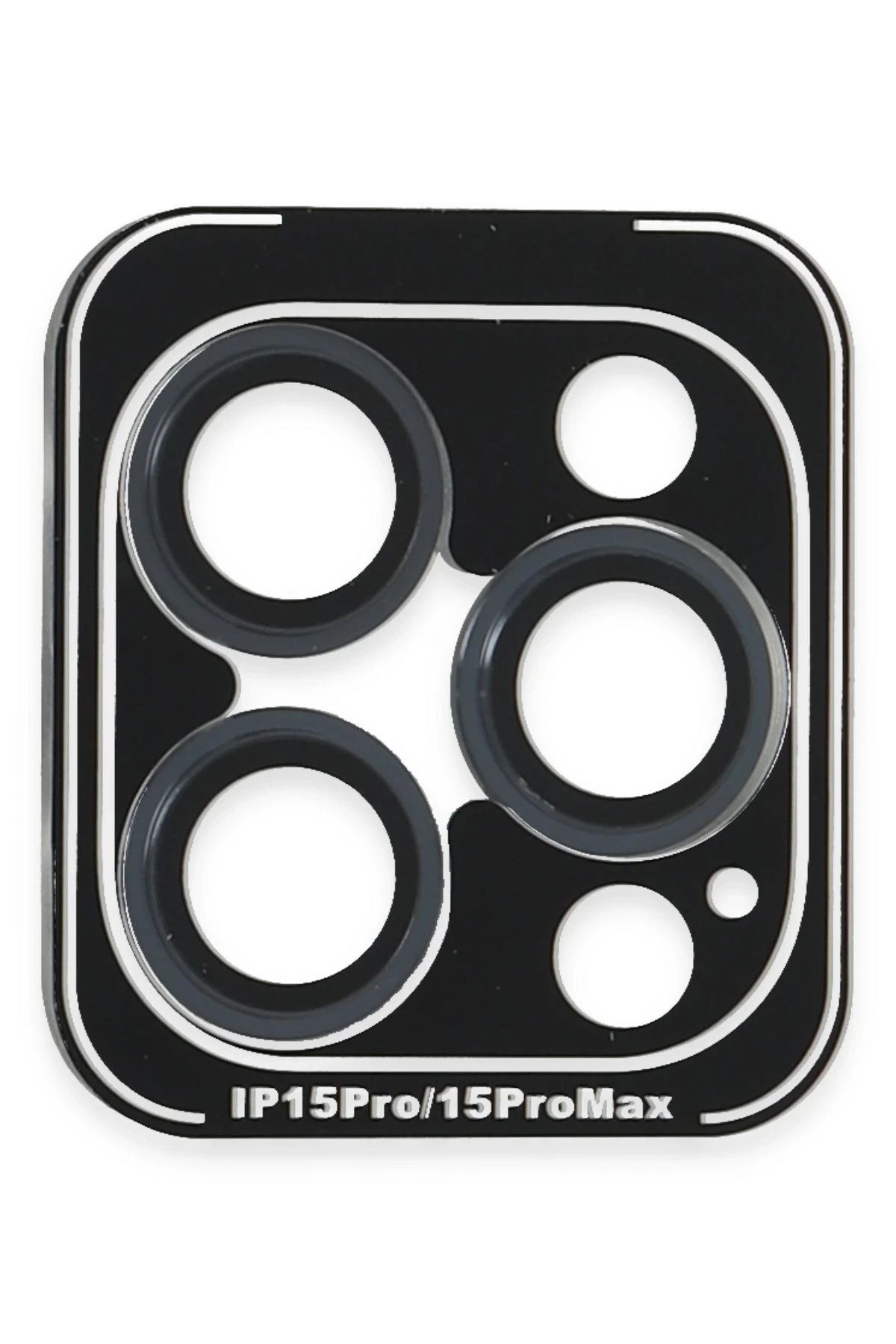CepteToptan Joko iPhone 15 Pro Max PVD Metal Kamera Lens - Lacivert