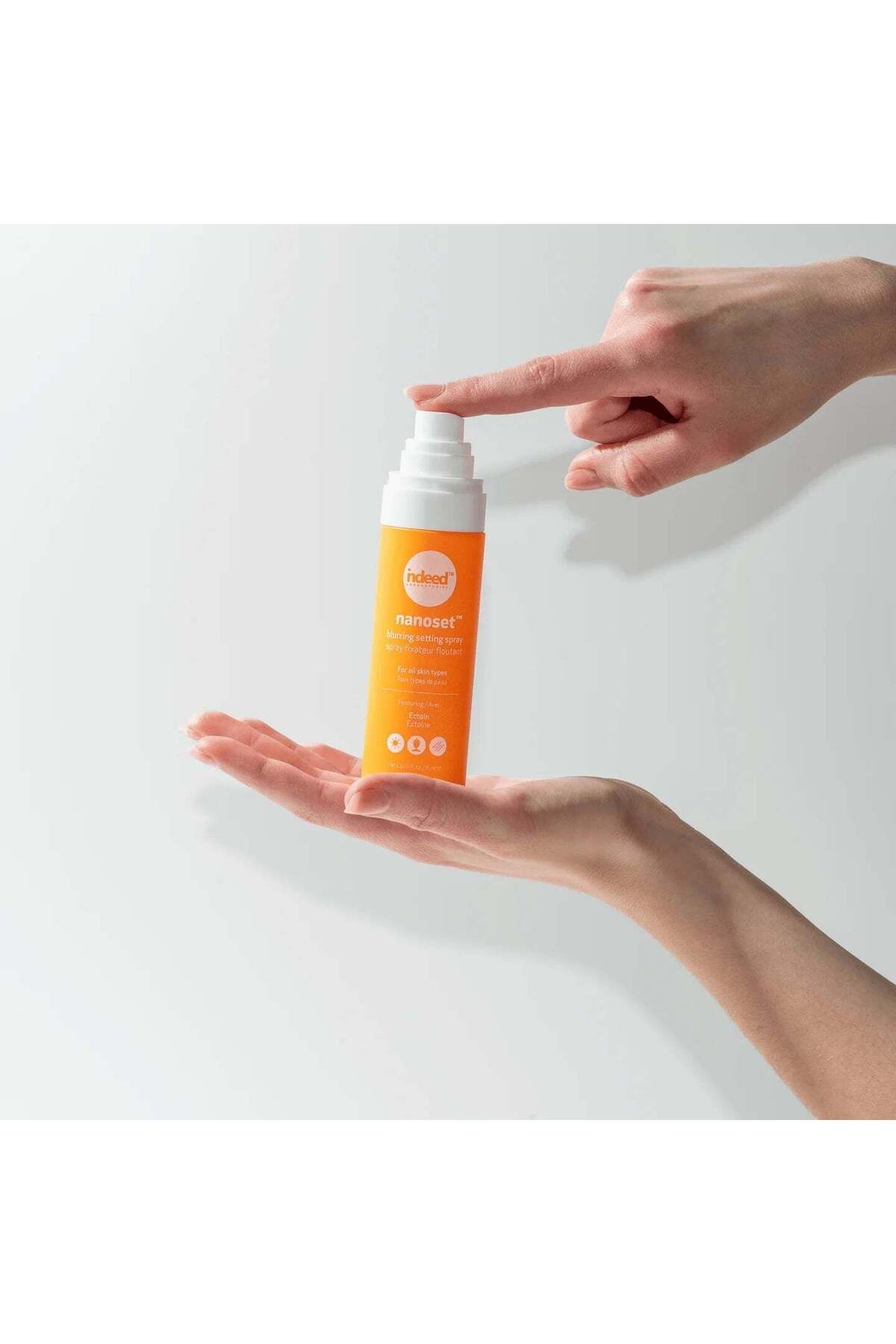 Indeed Labs-Nanoset spray for fixing makeup and blurring imperfections, Indeed Laboratories, 75 ml 3