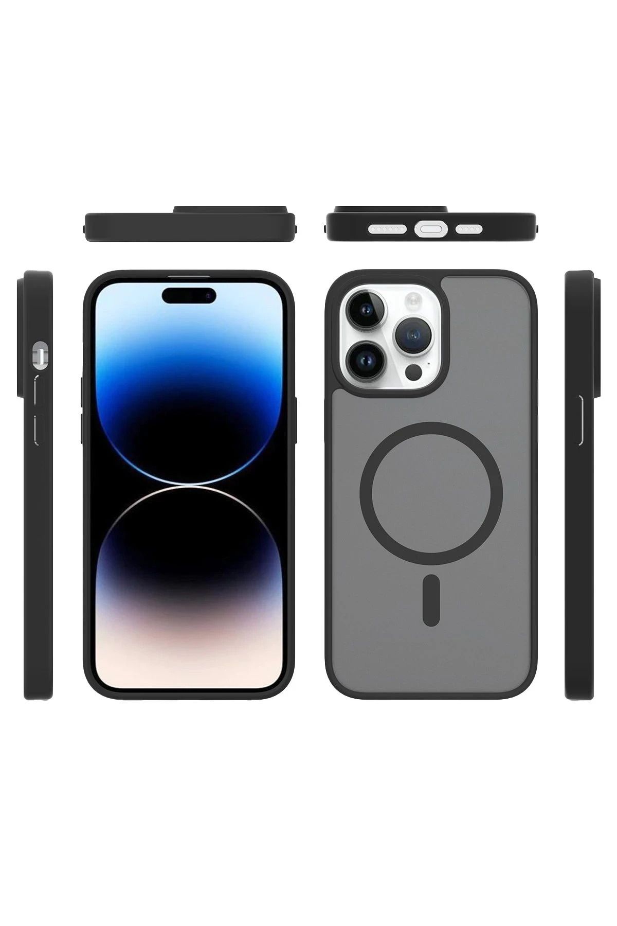CepteToptan Joko iPhone 15 Pro Jota Magsafe Kapak - Siyah