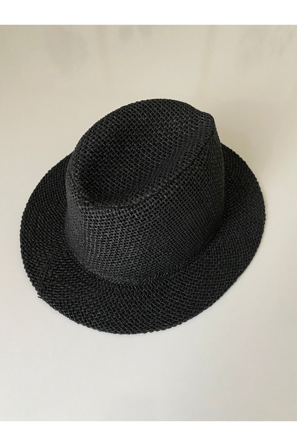 Petek Collection Hasır Fötr Unisex Panama Şapka 58 cm