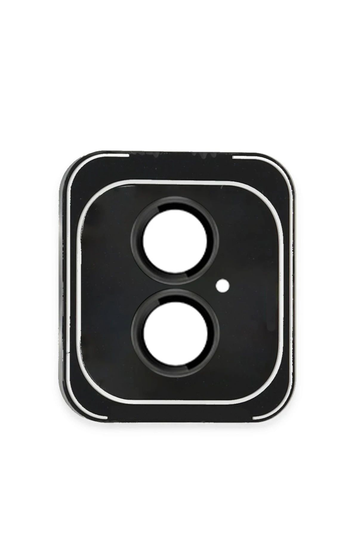 CepteToptan Joko iPhone 16 PVD Metal Kamera Lens - Siyah