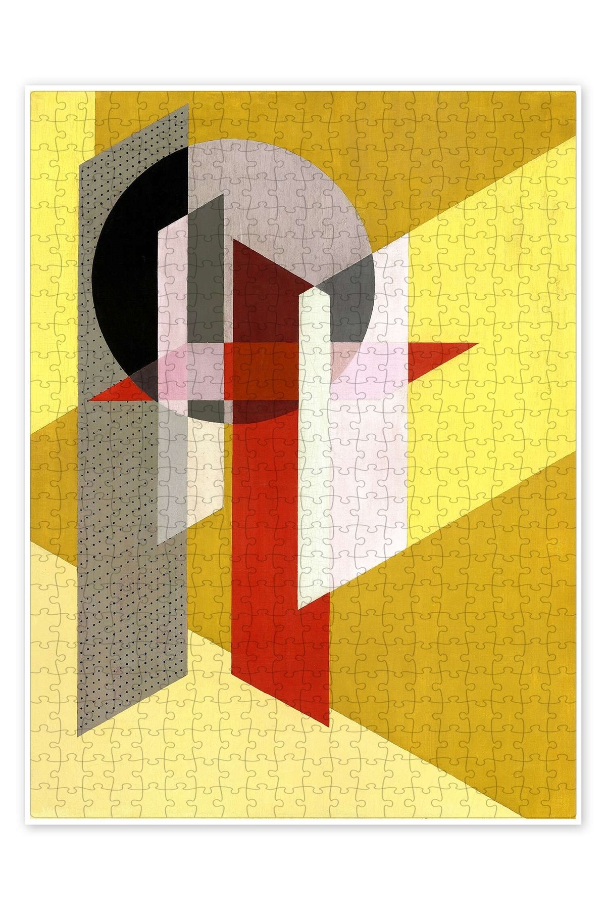 Jeronkarji Yapılar Z VII 500 Parça Puzzle Yapboz Bohem Soyut Sanat Temalı