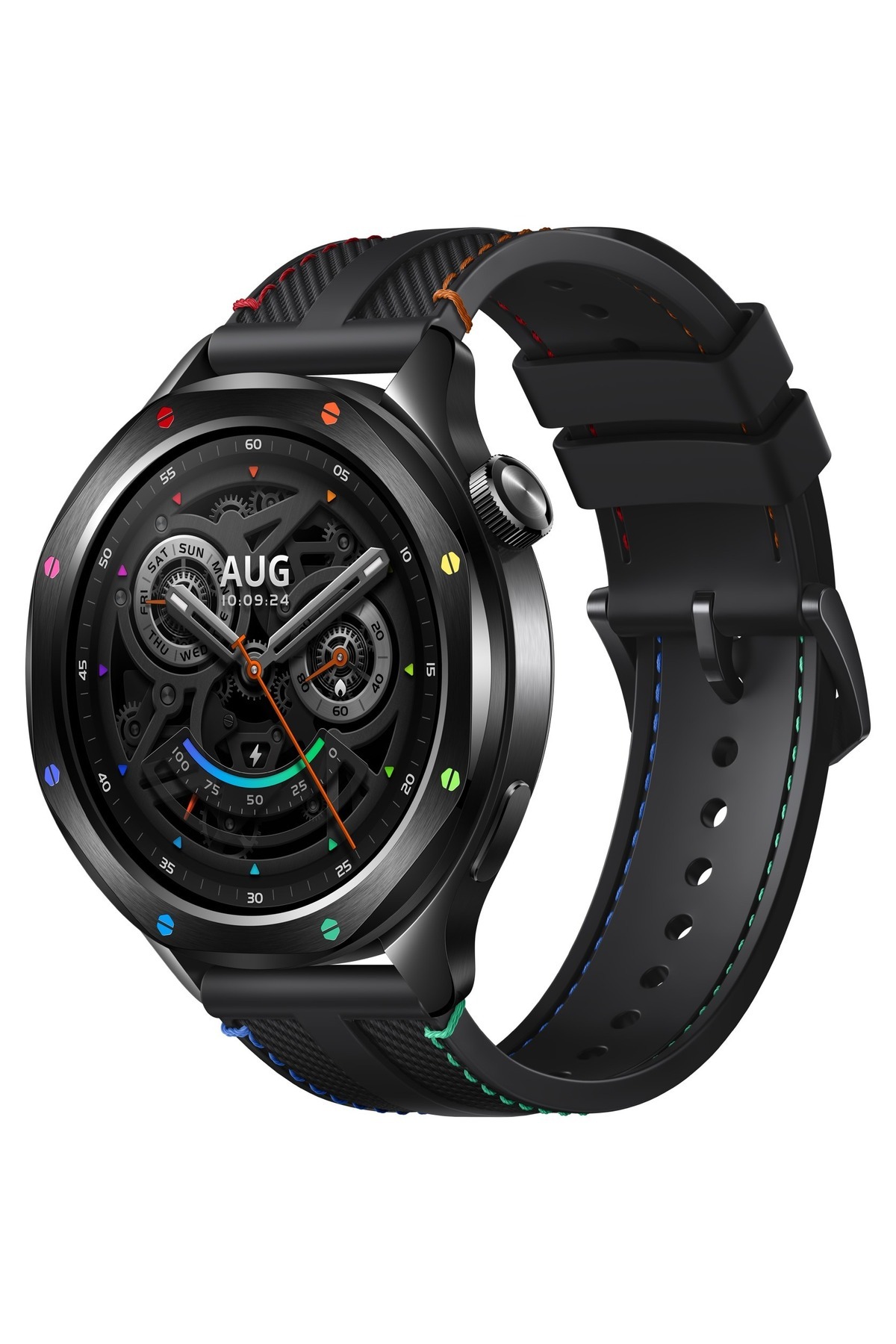 Xiaomi-Ceas smartwatch Xiaomi Watch S4, 1.43", Bluetooth, GPS, SpO2, Android/iOS, Rainbow 1