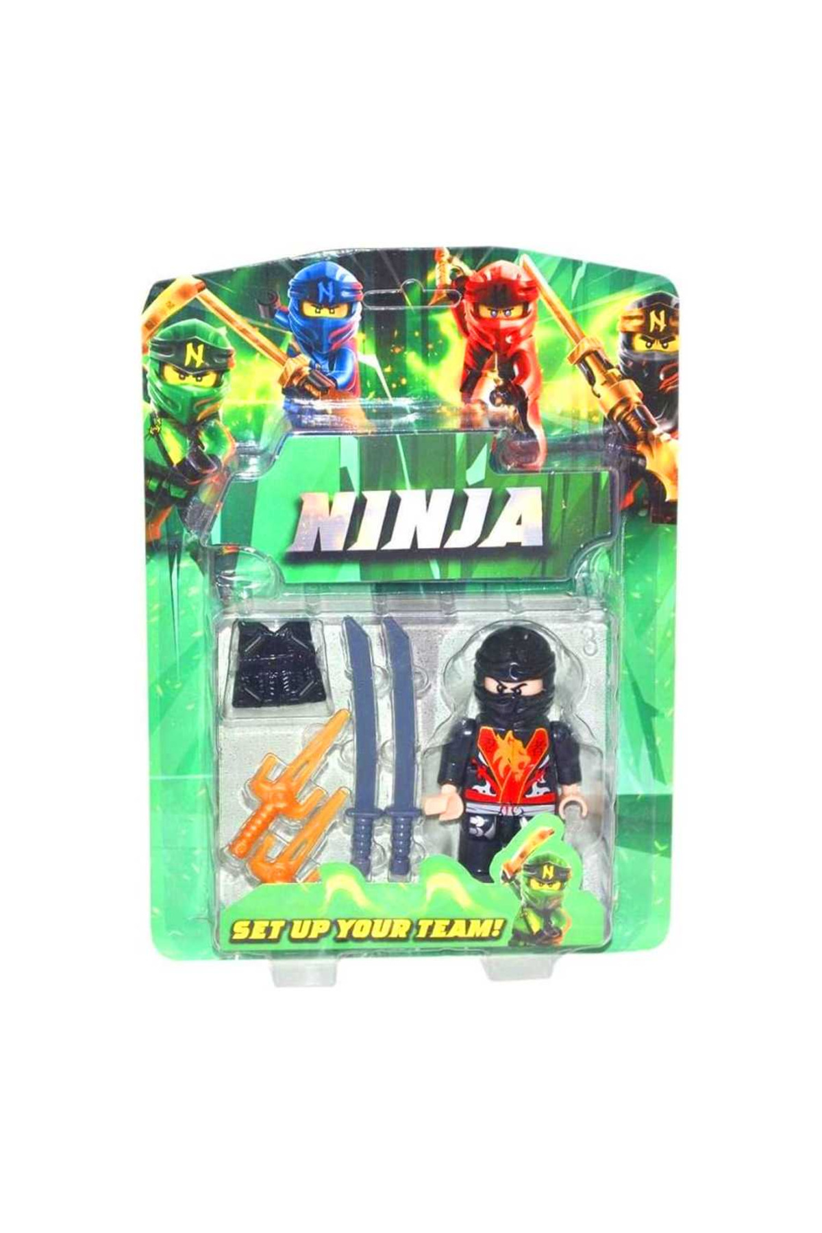Genel Markalar TOYS NİNJA 9435 NİNJA FİGÜR SET KARTELA 3+ (1 Adet