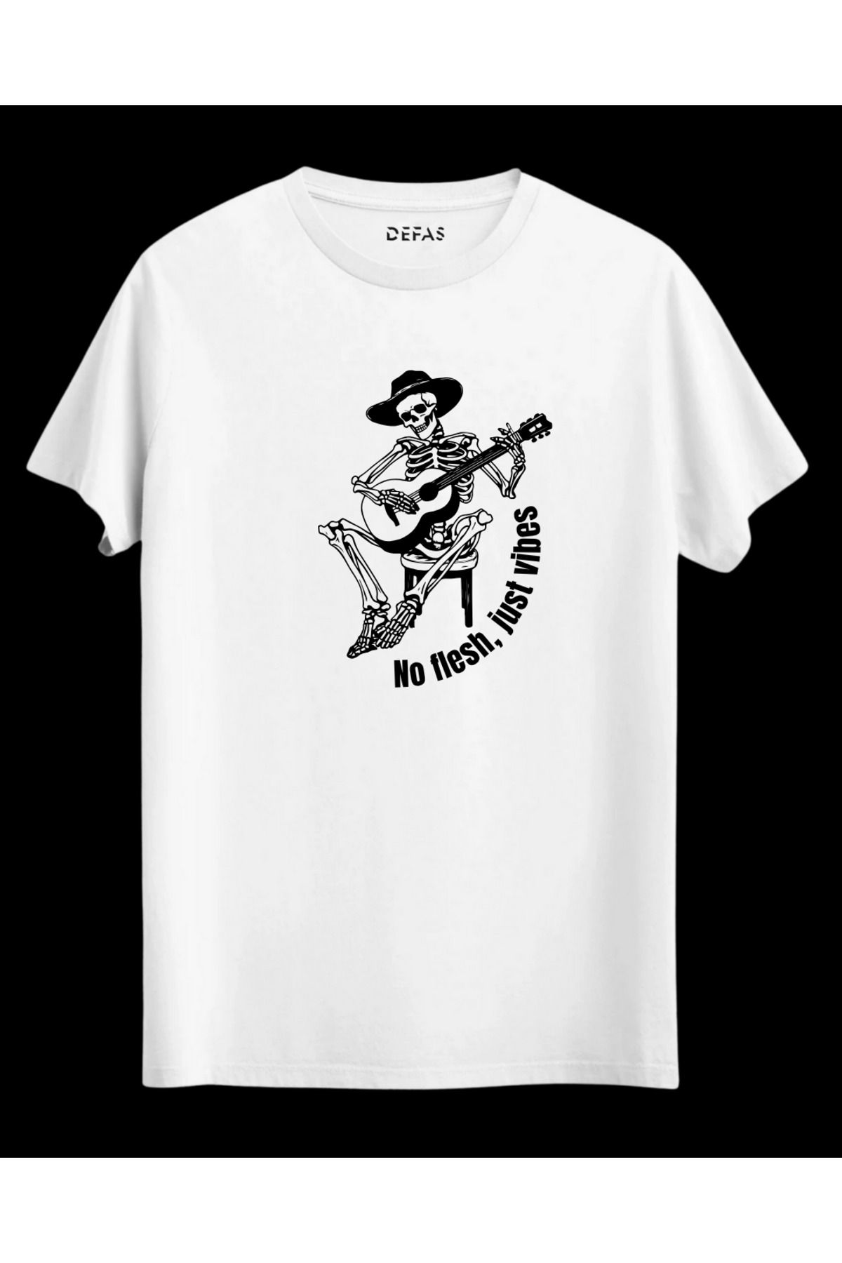 DEFAS NO FRESH UNİSEX Baskılı tshirt