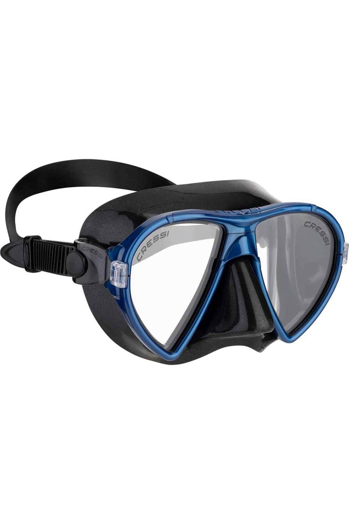 Cressi Ocean Dalış Maskesi BLACK-BLUE
