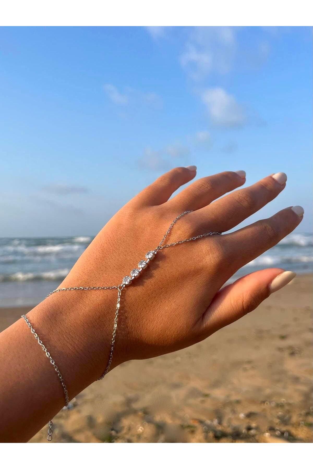 Zerys Jewelry Taşlı Gümüş Şahmeran